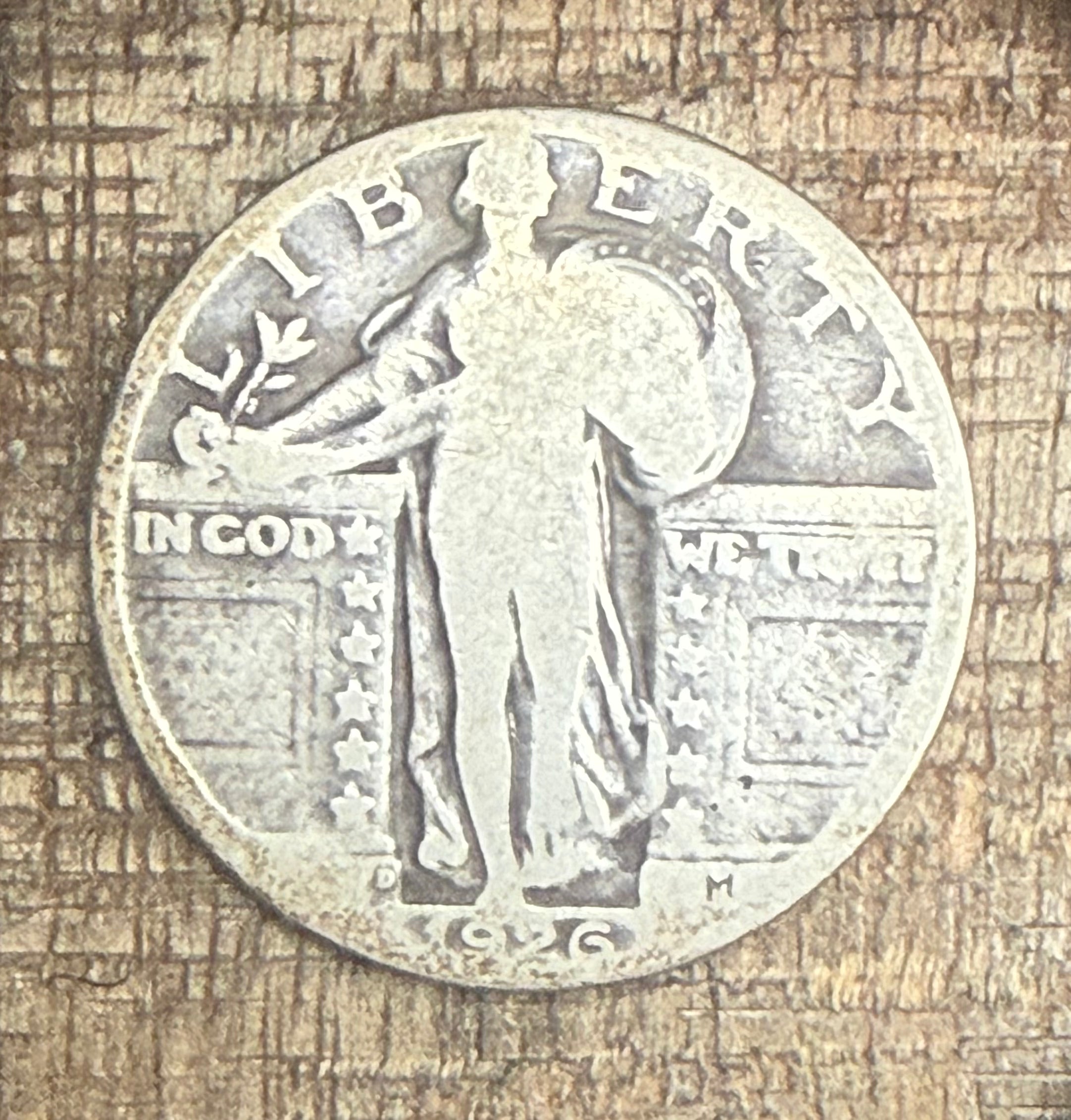 1926-D 25C US Standing Liberty Quarter