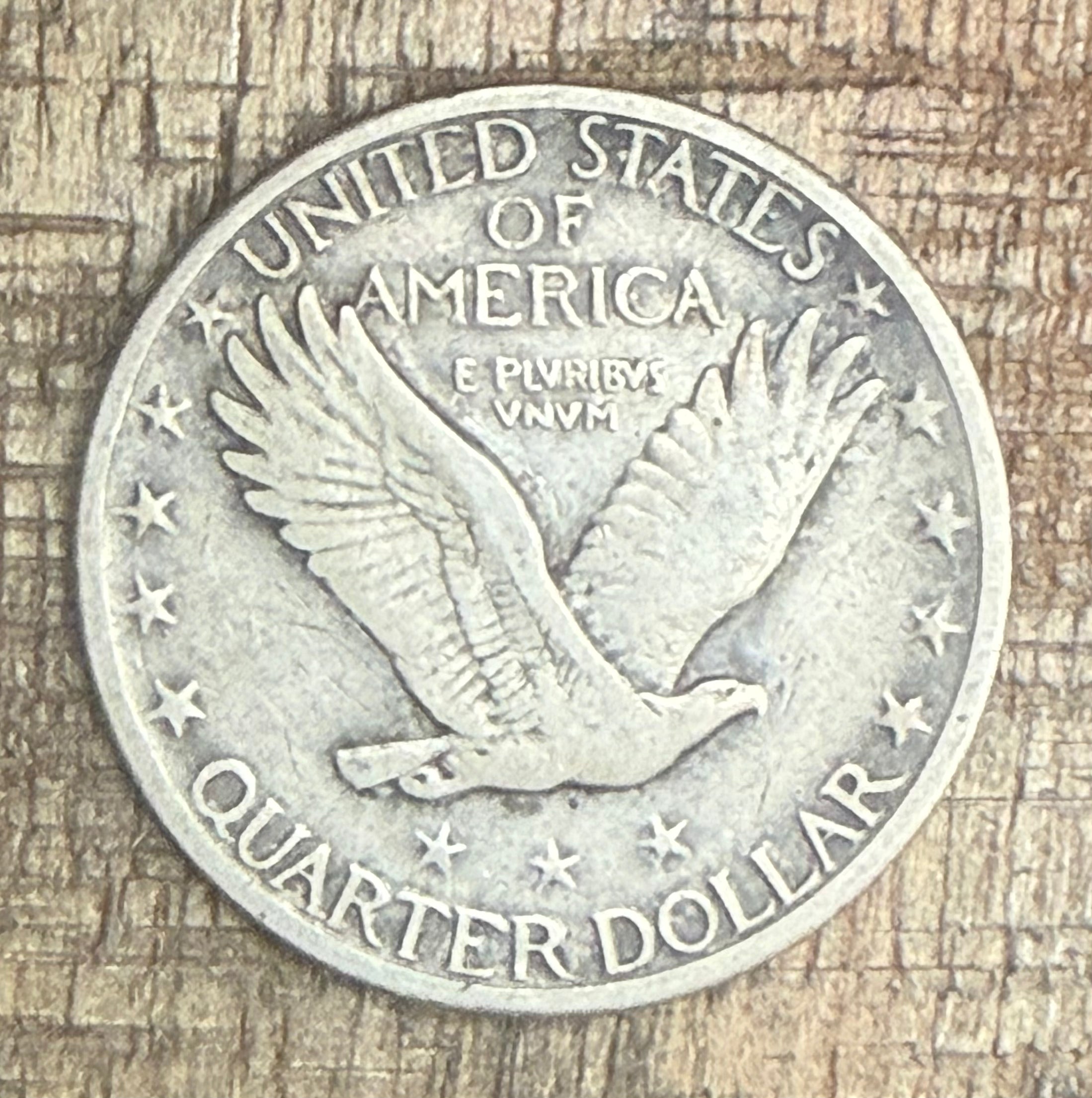 1927 25C US Standing Liberty Quarter
