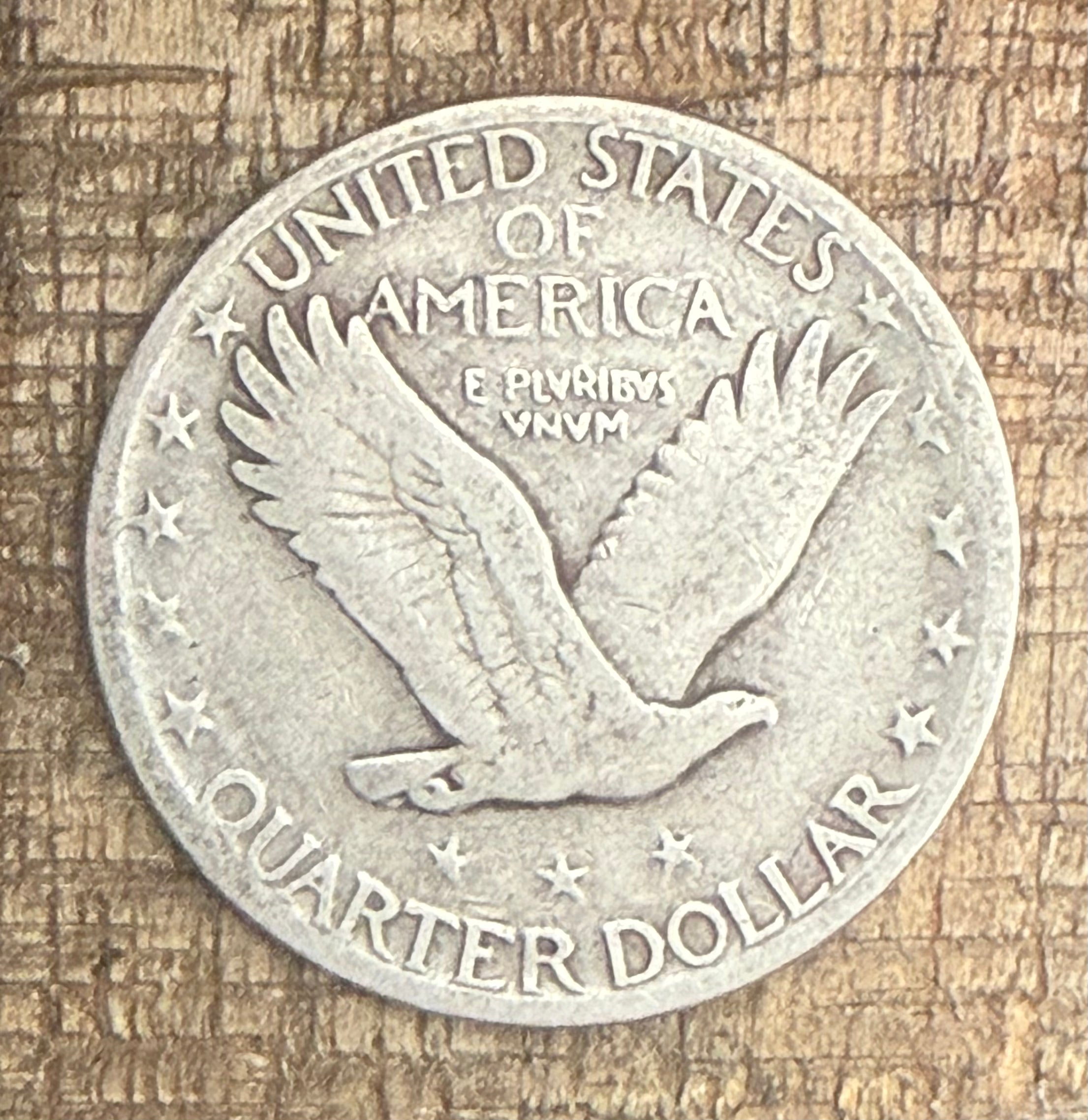 1927 25C US Standing Liberty Quarter