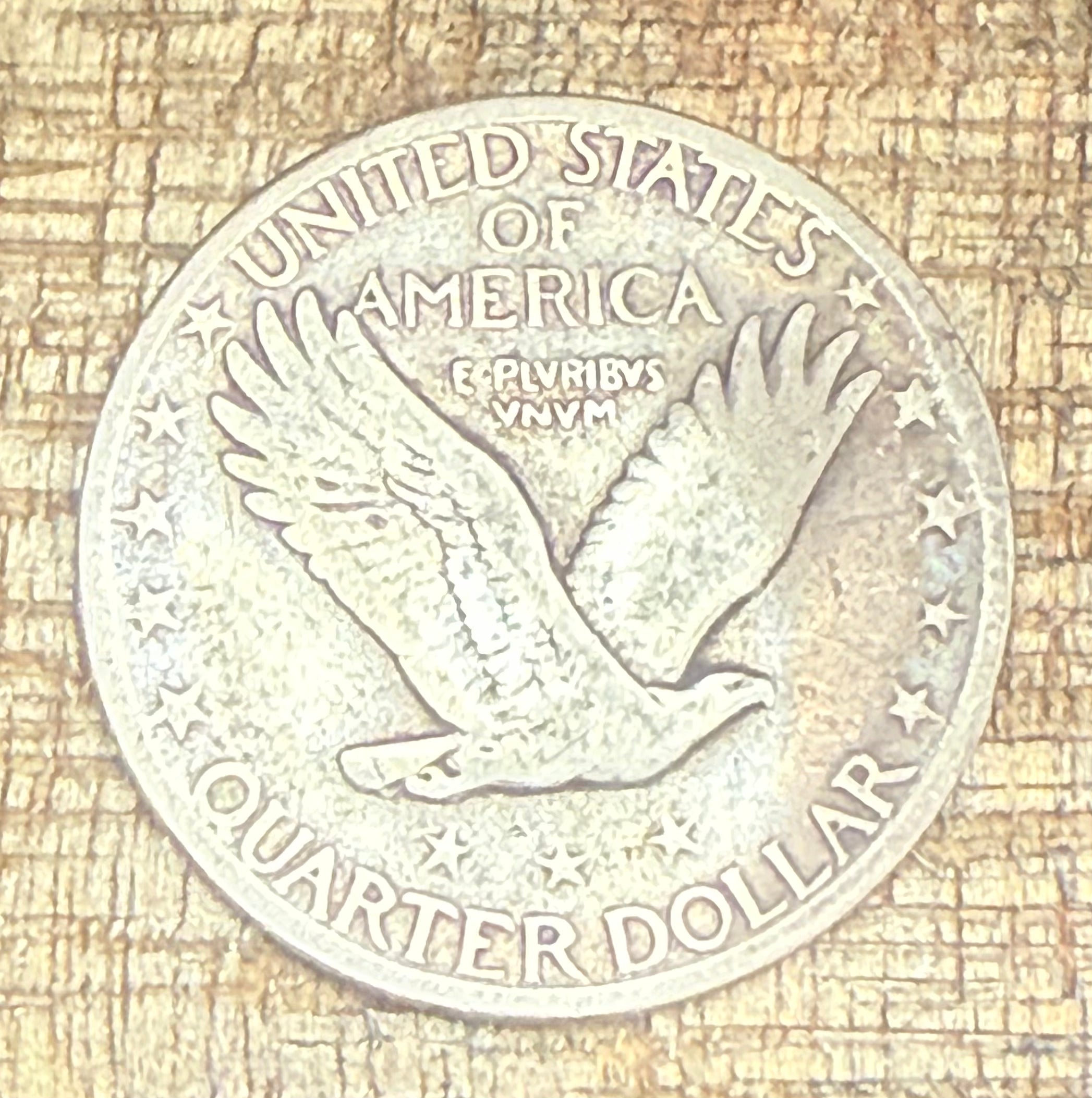 1929 25C US Standing Liberty Quarter