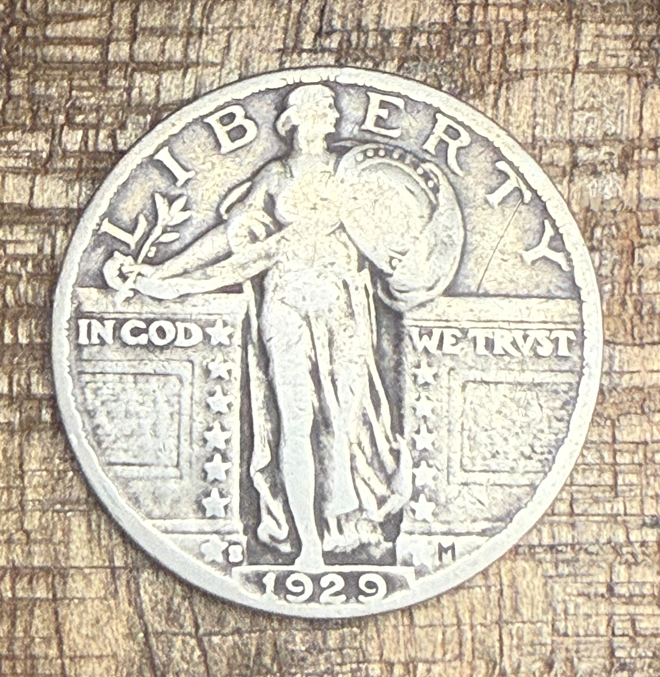 1929-S 25C US Standing Liberty Quarter