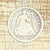 1853 H10C US Half Dime with Arrows