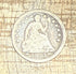 1853 H10C US Half Dime with Arrows