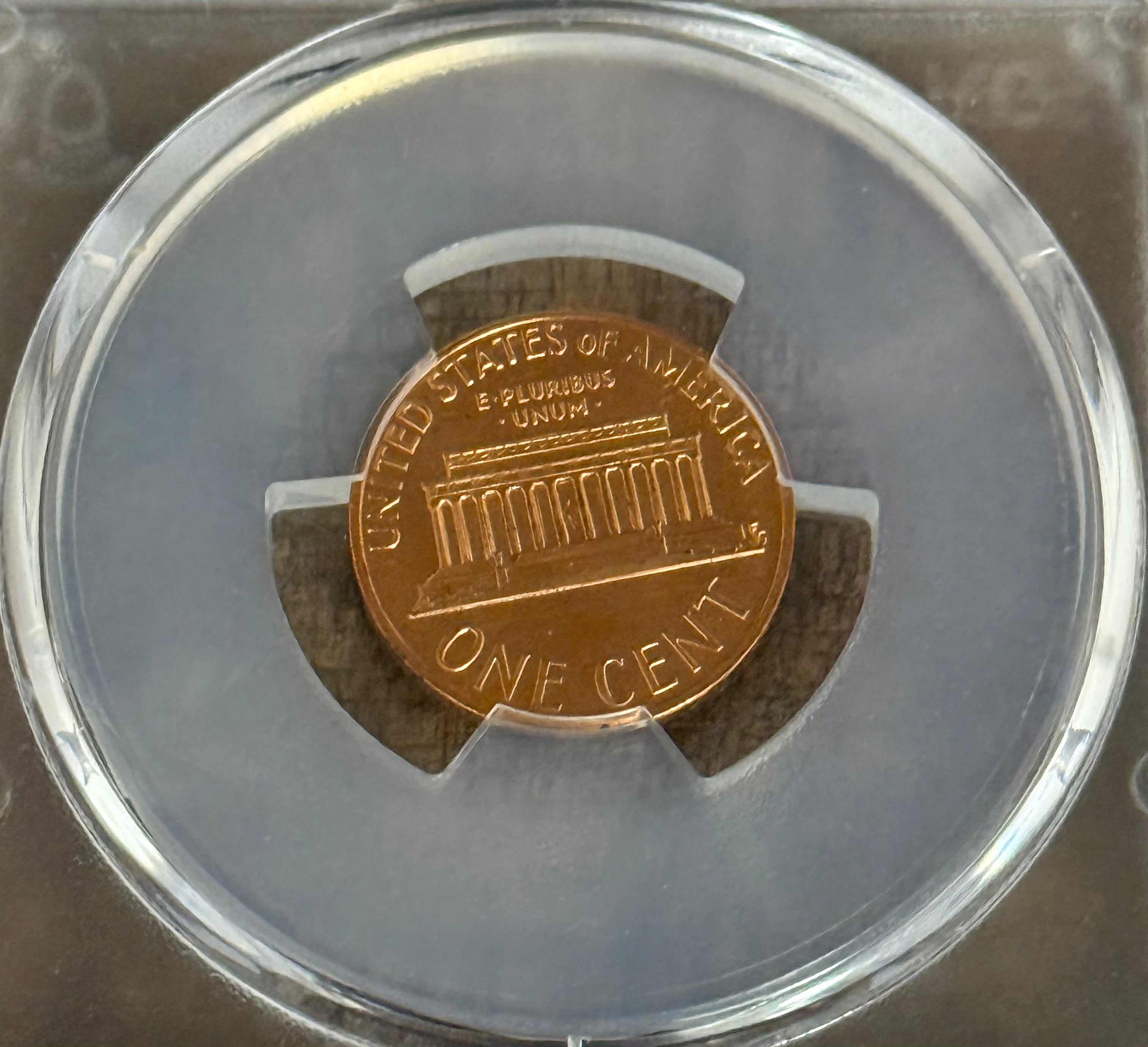 1973-S 1c US Lincoln Memorial Cent PCGS PR68RD Cameo