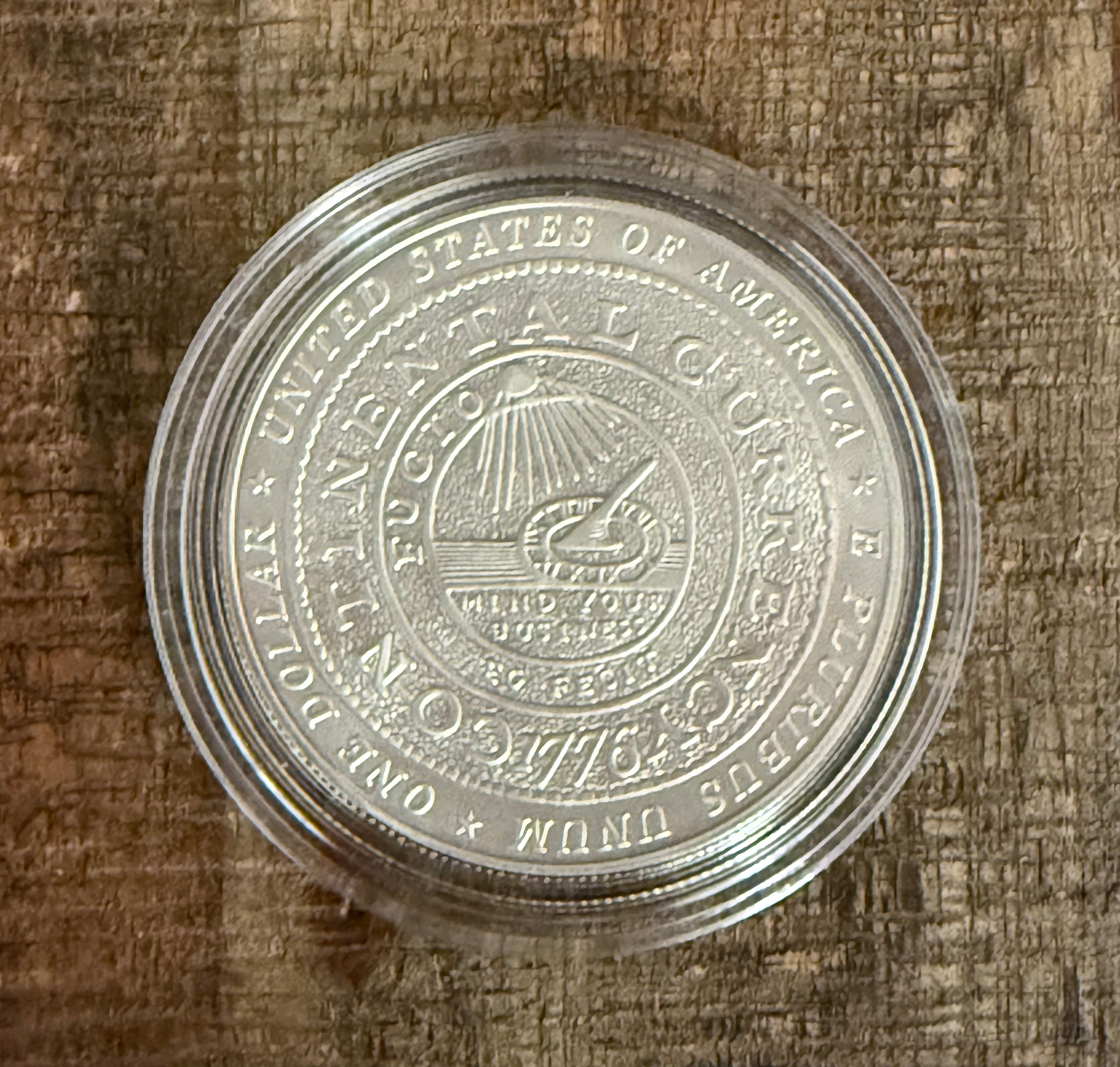 2006 Benjamin Franklin Commemorative Coin Program~"Founding Father" Uncirculated Silver Dollar~ In OGP with COA