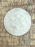1852 3c US Three Cent ~ Silver