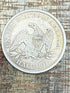 1858-O 50C US Seated Liberty Half Dollar