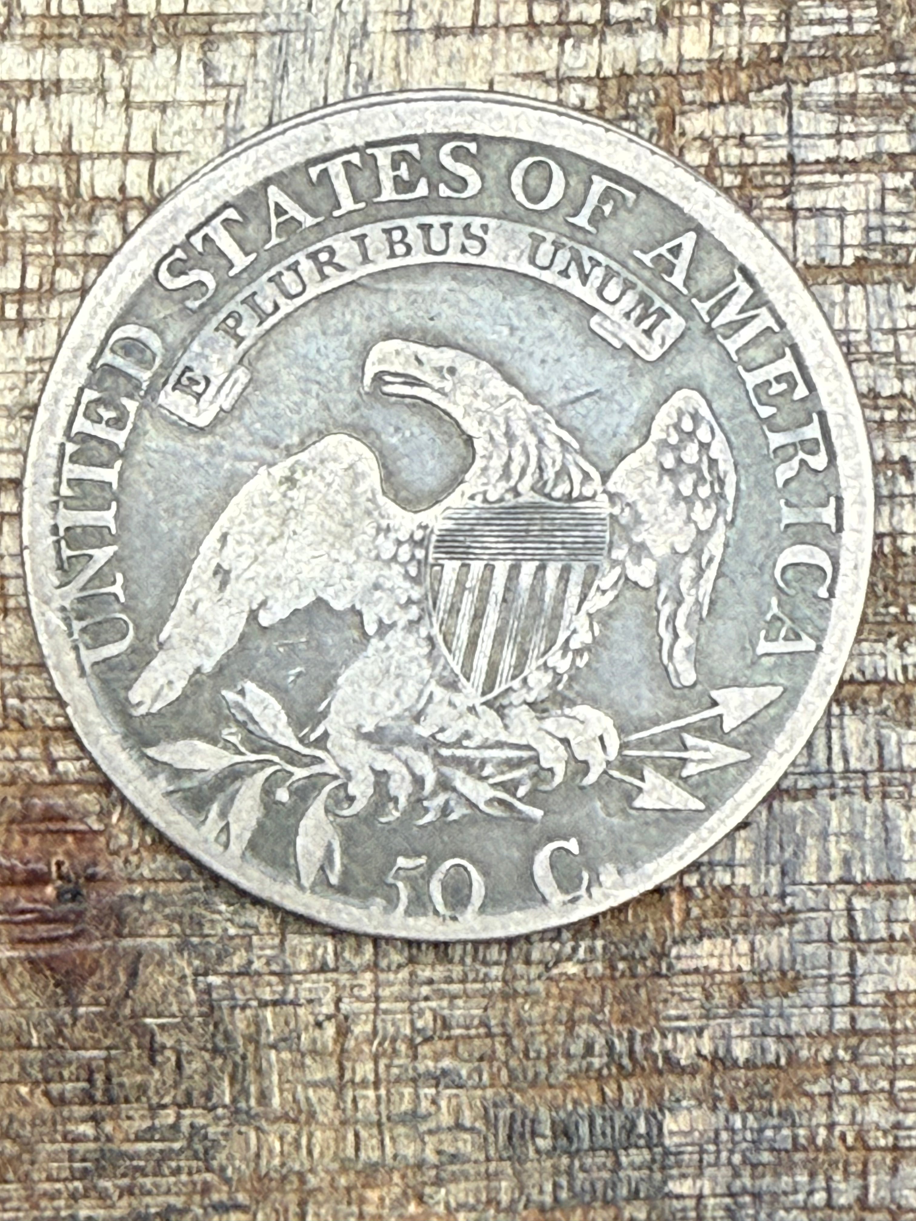 1814 50c US Capped Bust Half Dollar
