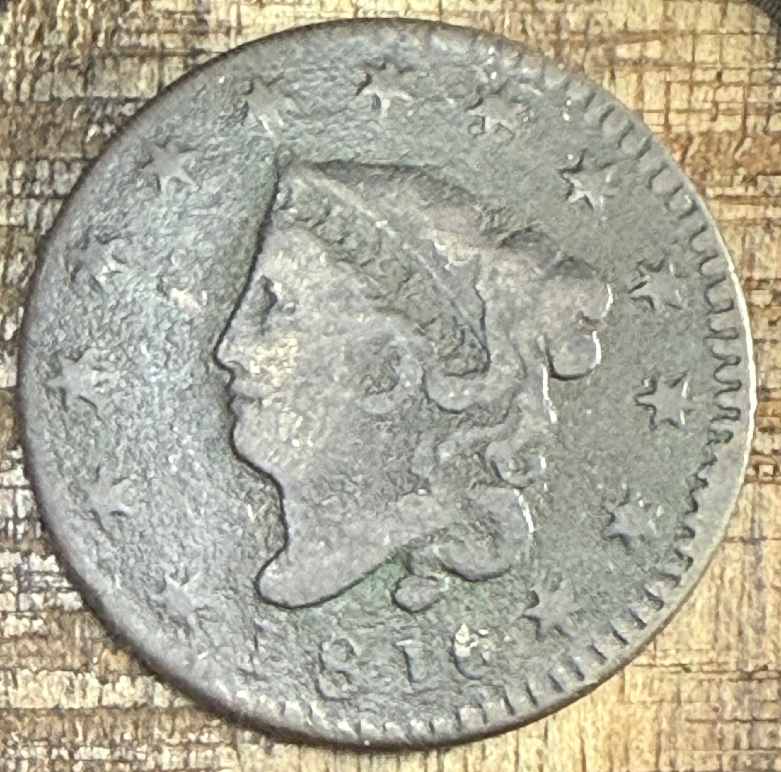 1816 1C US Large Cent