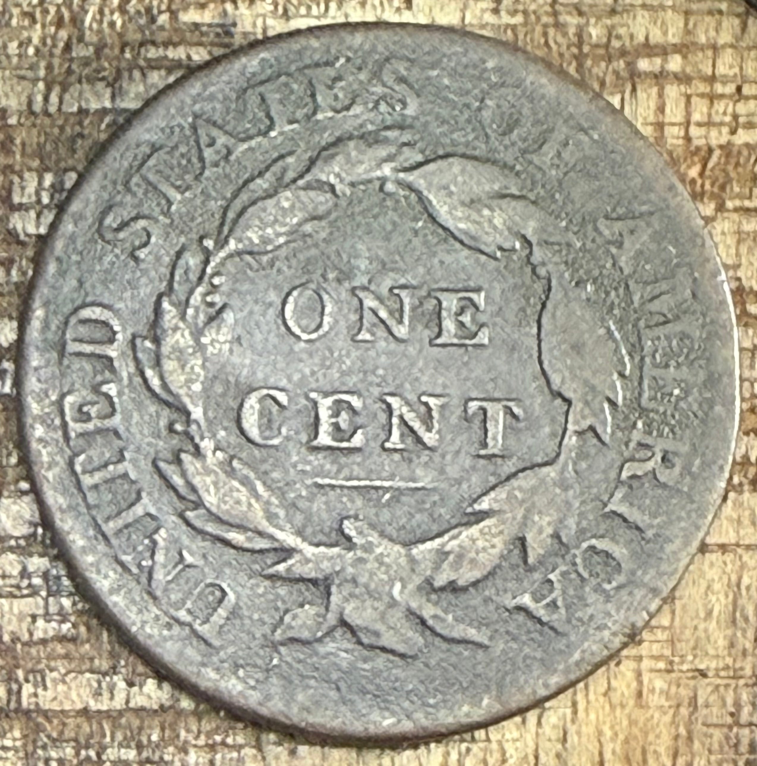 1816 1C US Large Cent