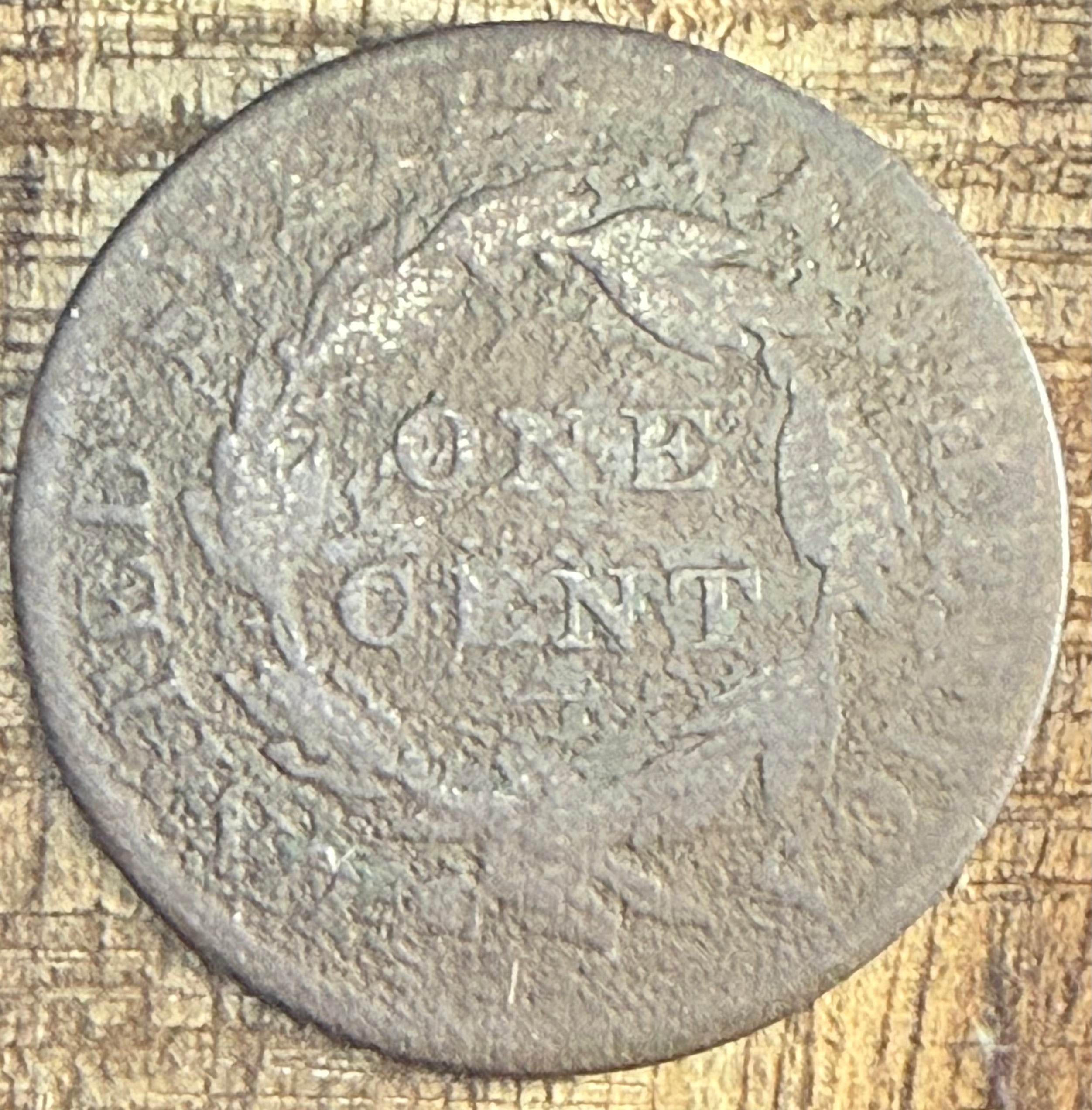 1820 1C US Large Cent