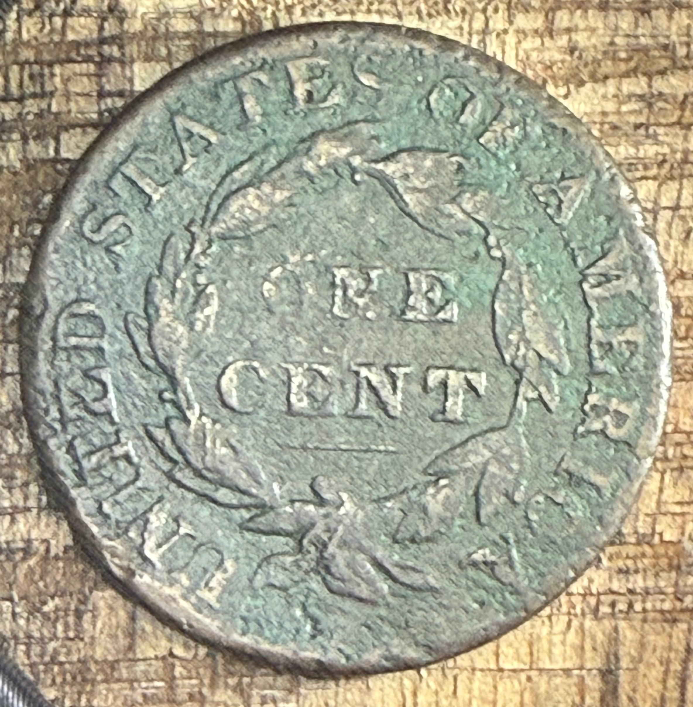 1829 1C US Large Cent
