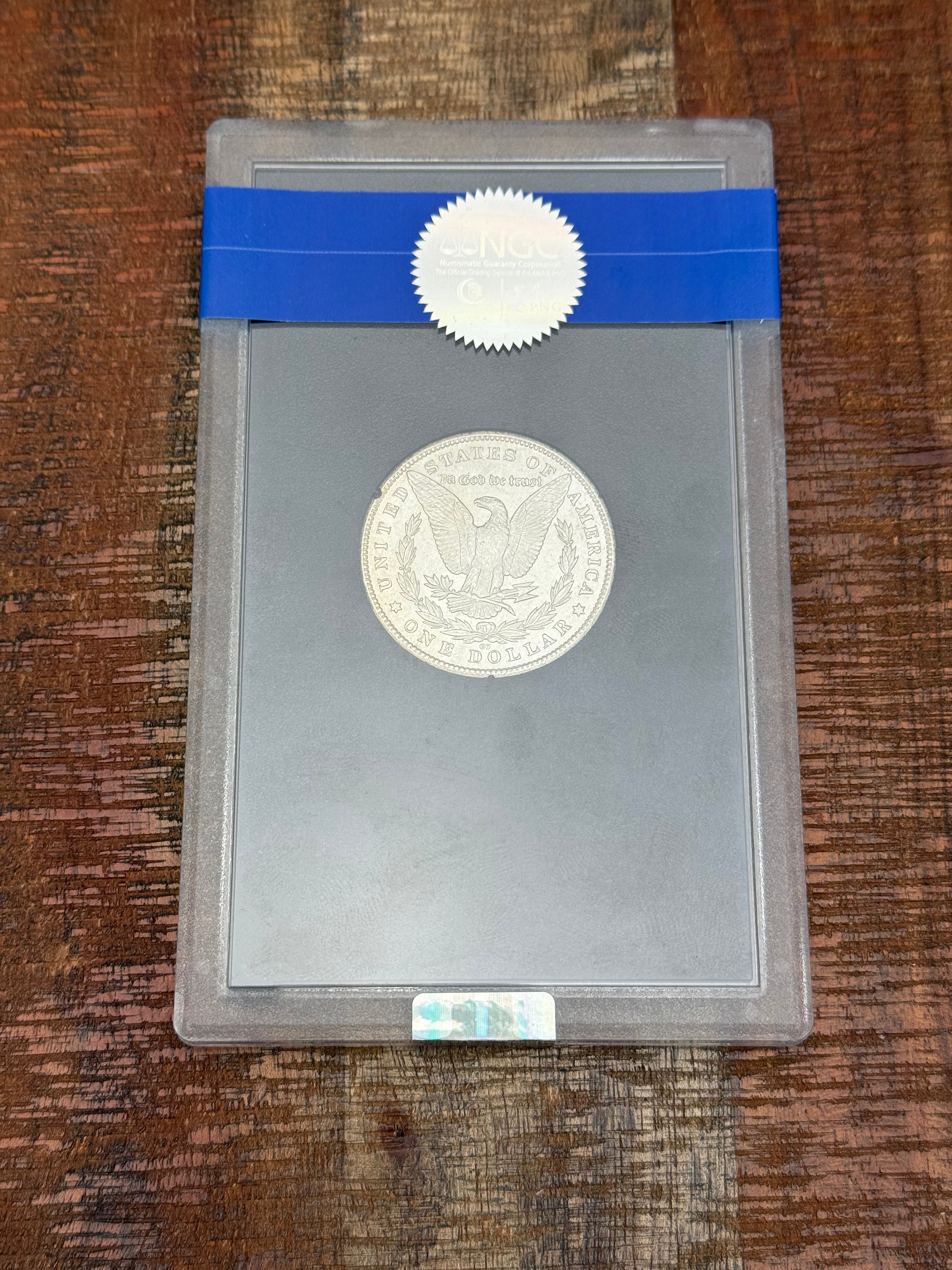 1880-CC $1 US Morgan Silver Dollar GSA Carson City ~ NGC MS63