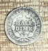 1849-O H10C US Seated Liberty Half Dime