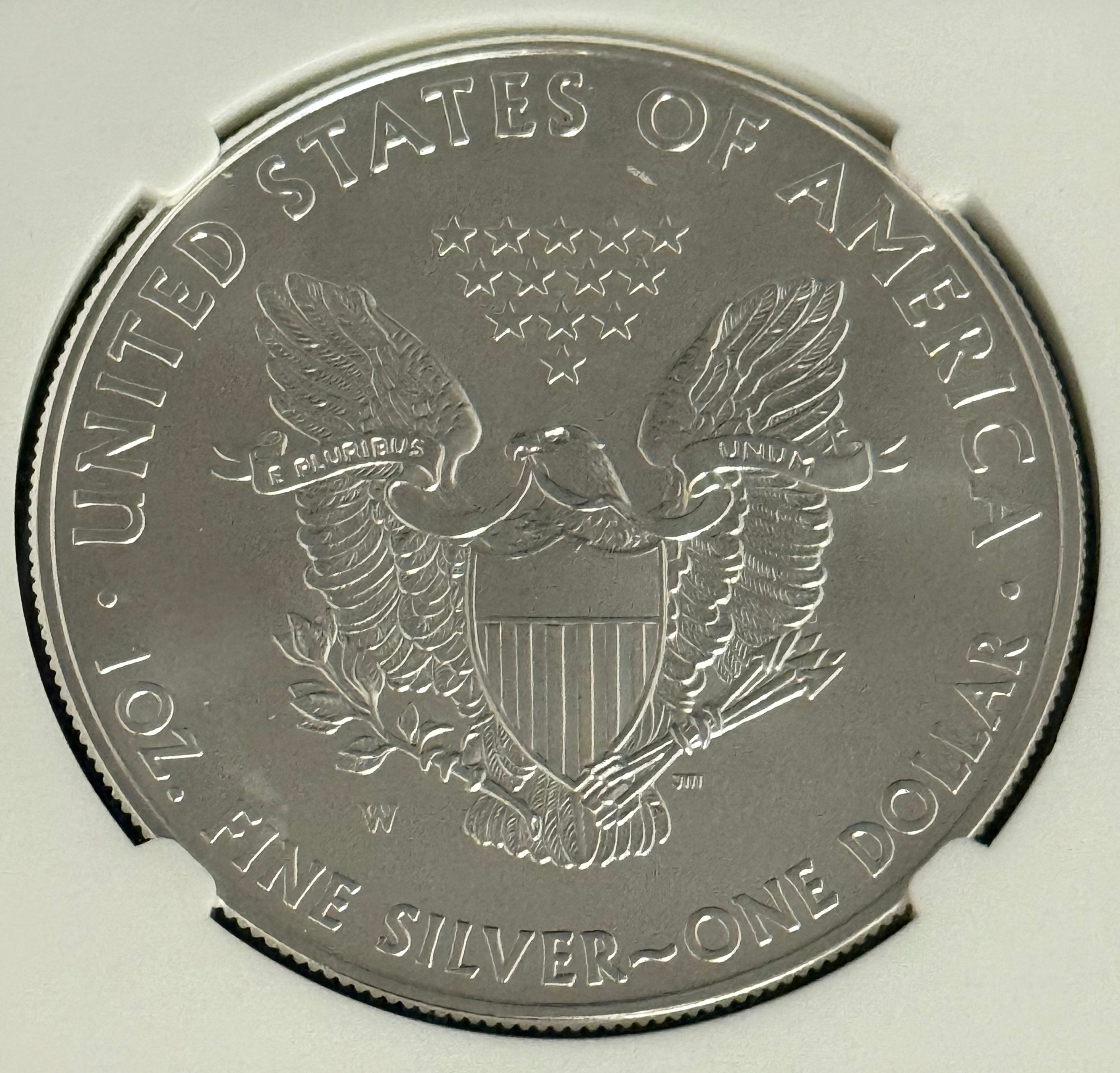2011 $1 US American Silver Eagle NGC MS70 ~ Early Releases ~ 25th Anniversary