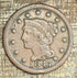 1847 1C US Large Cent