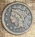 1847 1C US Large Cent