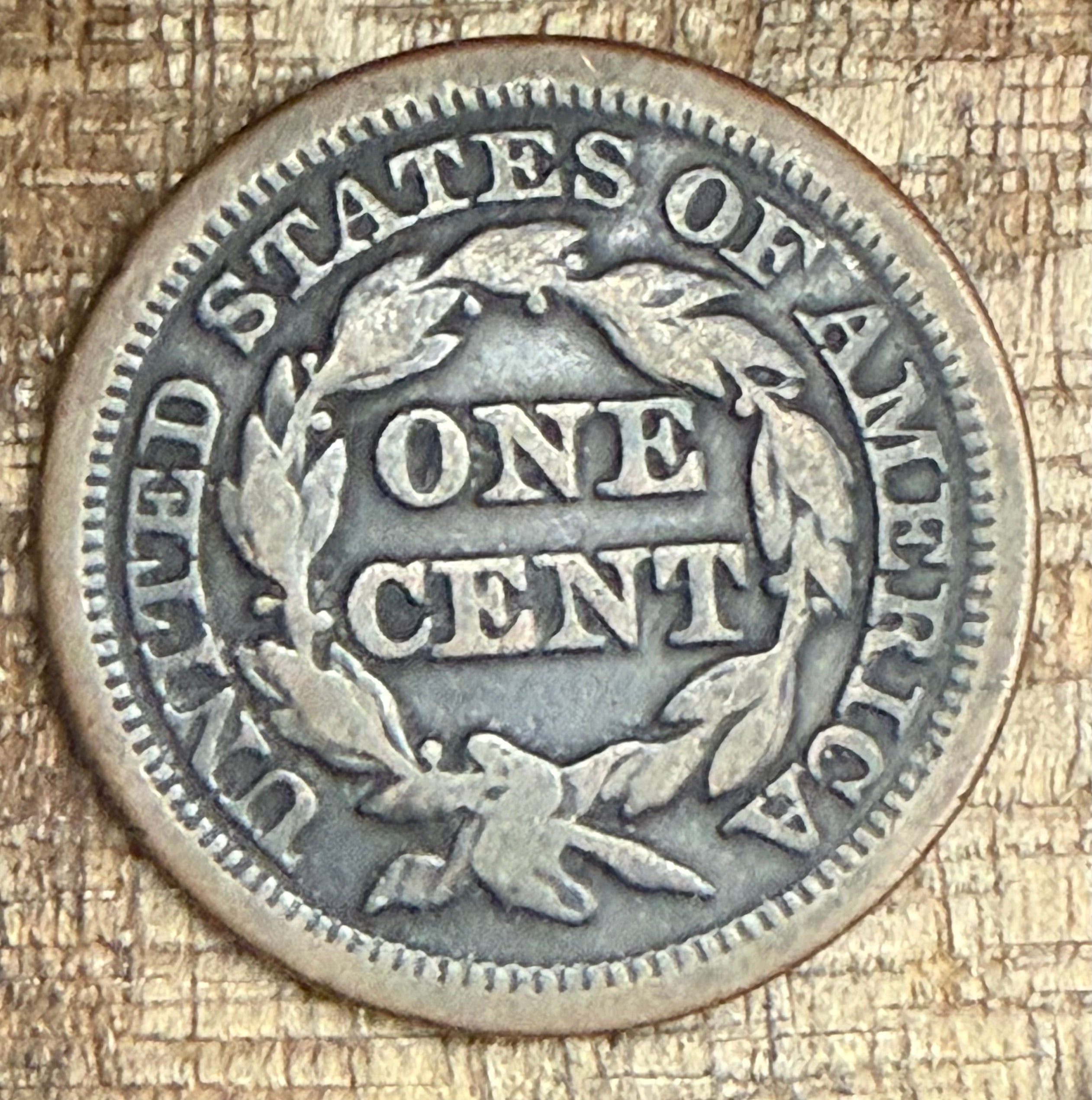 1847 1C US Large Cent