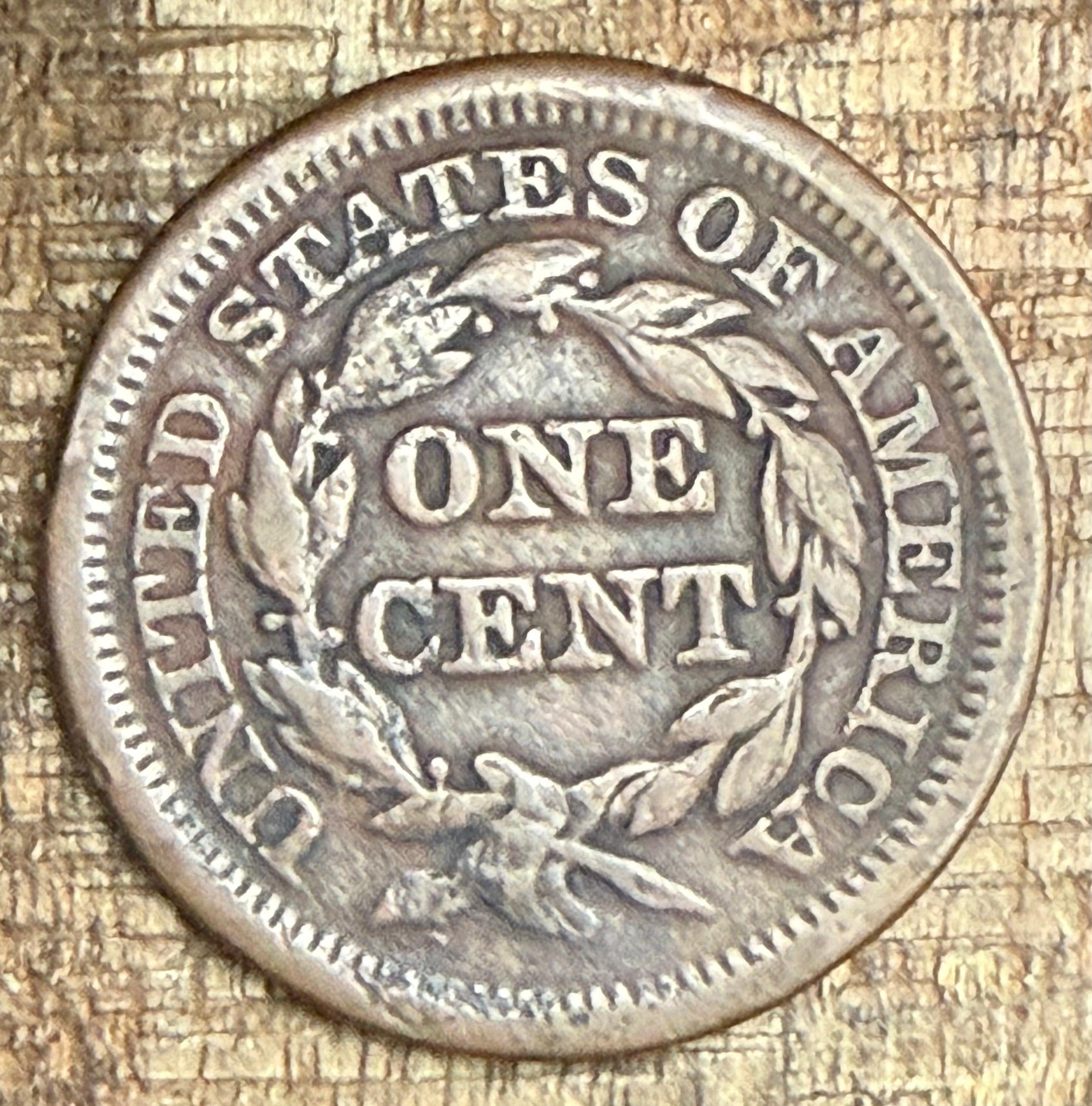 1847 1C US Large Cent