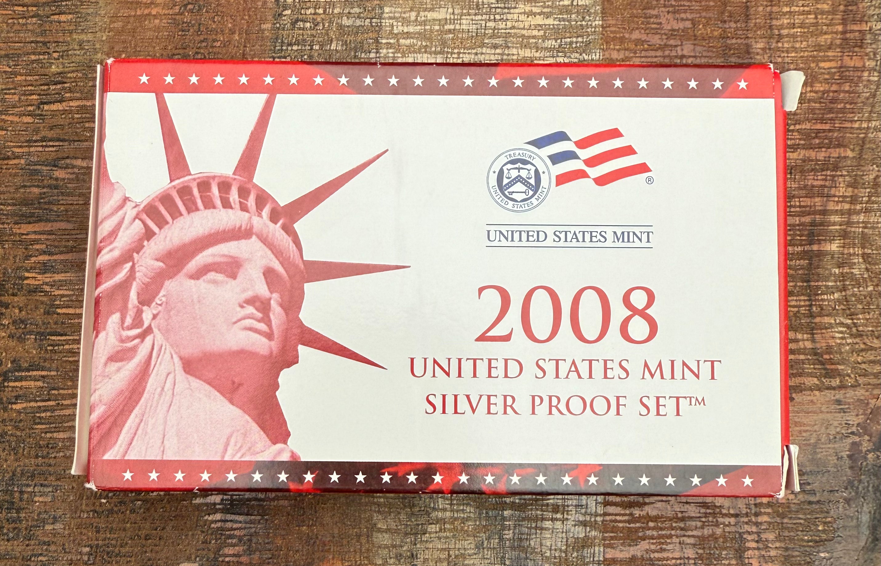 2008-S Silver Proof Set in OGP with COA