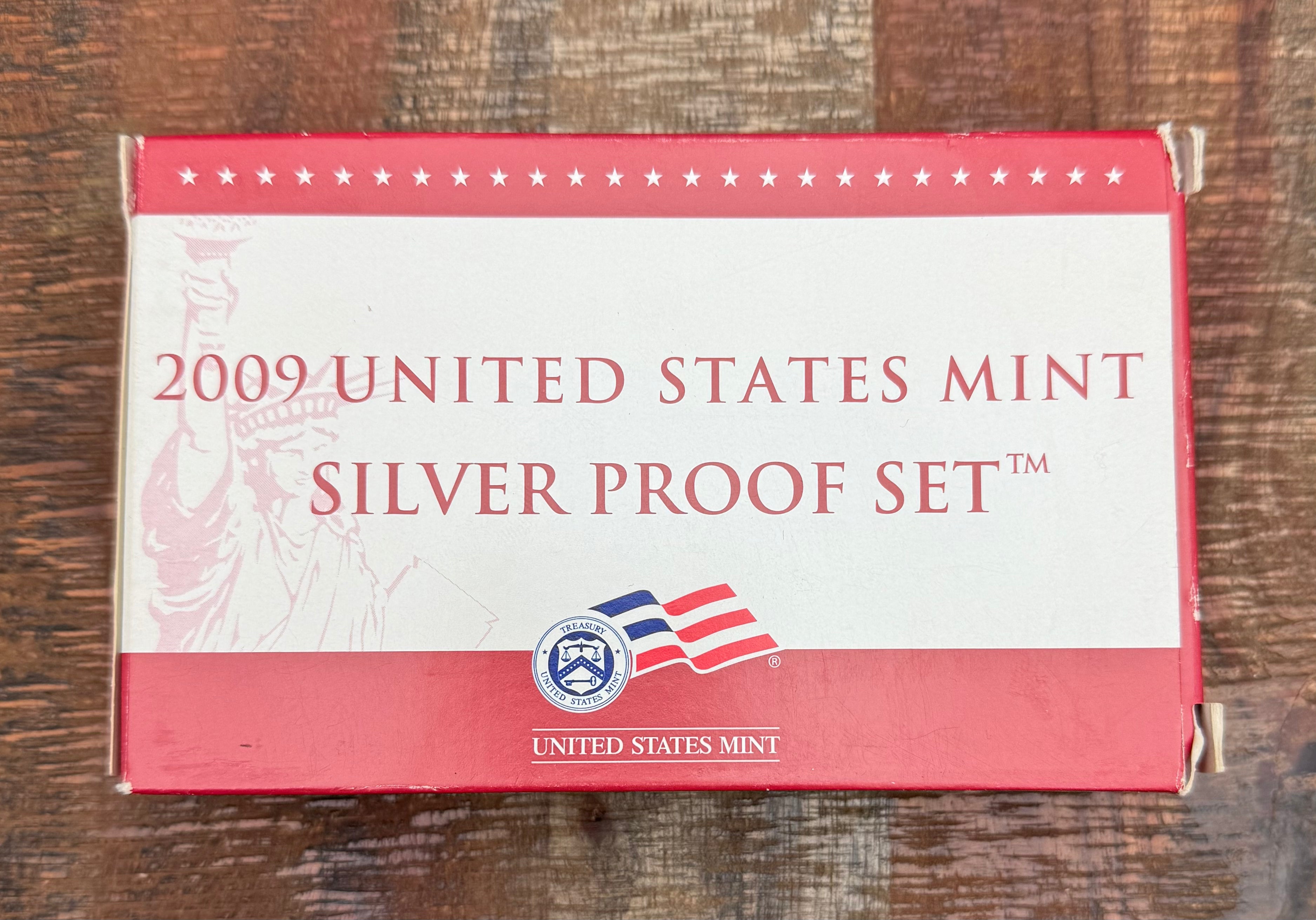 2009-S Silver Proof Set in OGP with COA