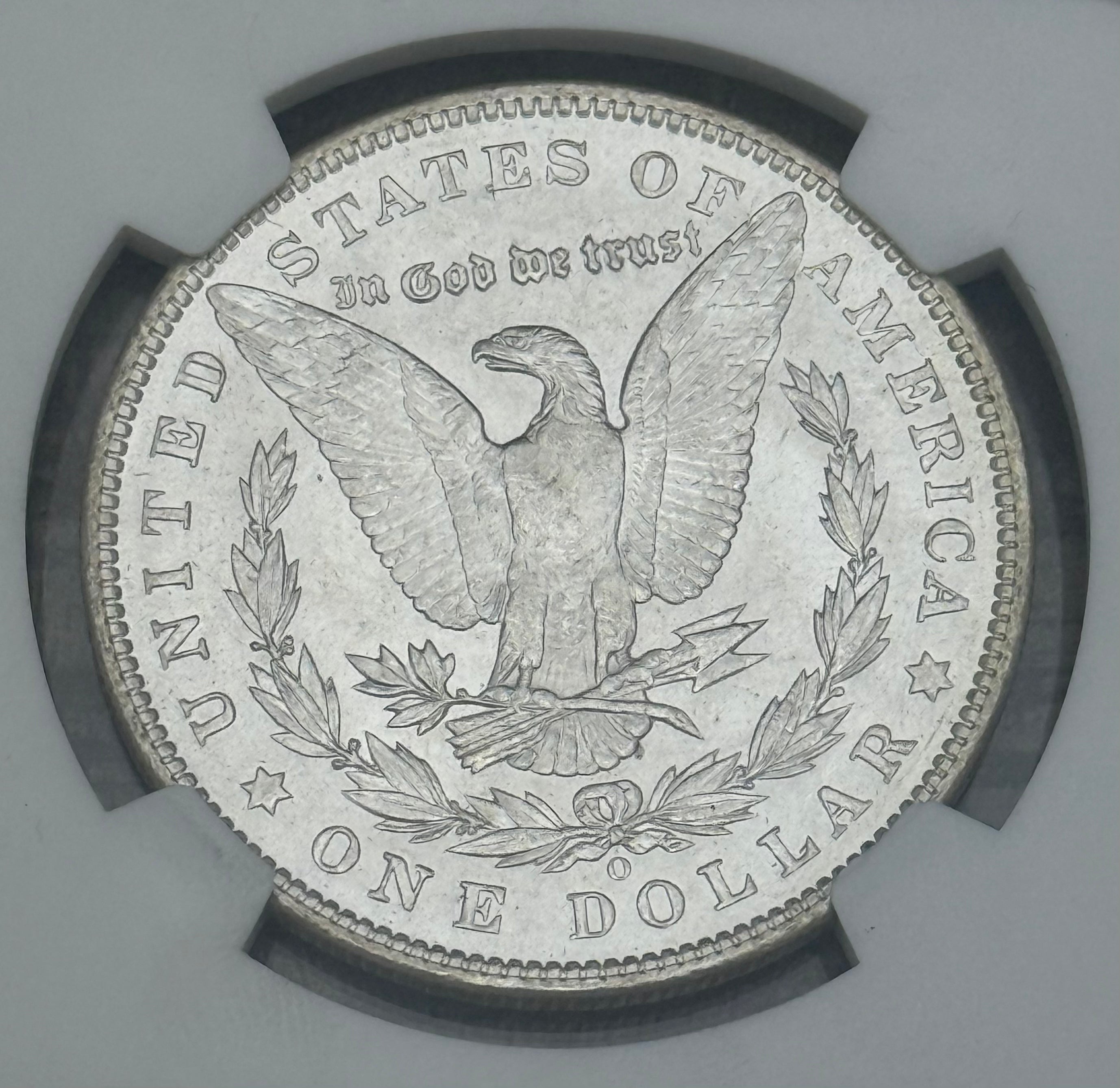 1904-O $1 US Morgan Silver Dollar NGC MS63