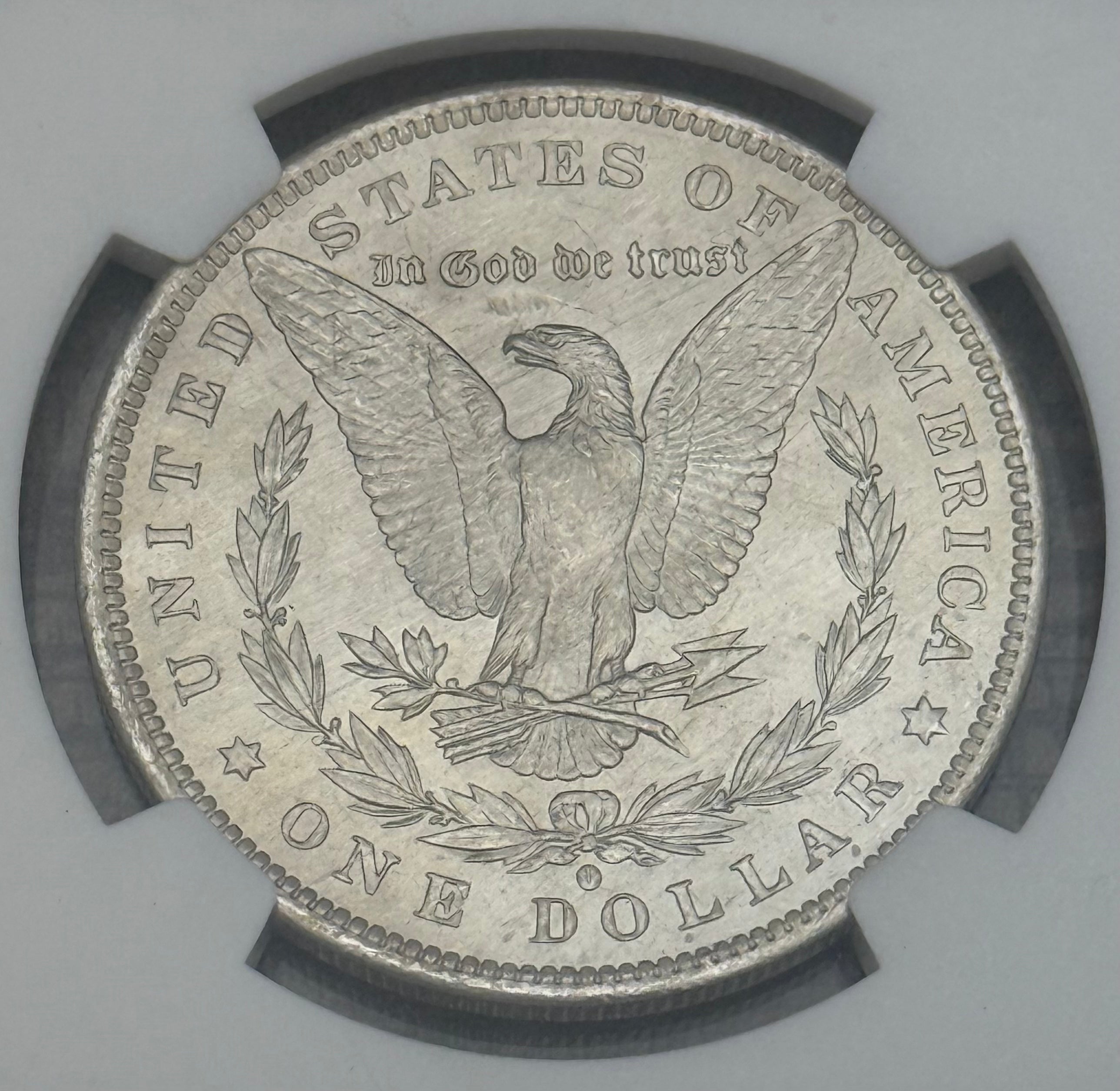 1884-O $1 US Morgan Silver Dollar NGC MS63