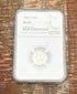 1944-S US 10c Mercury Dime NGC MS65