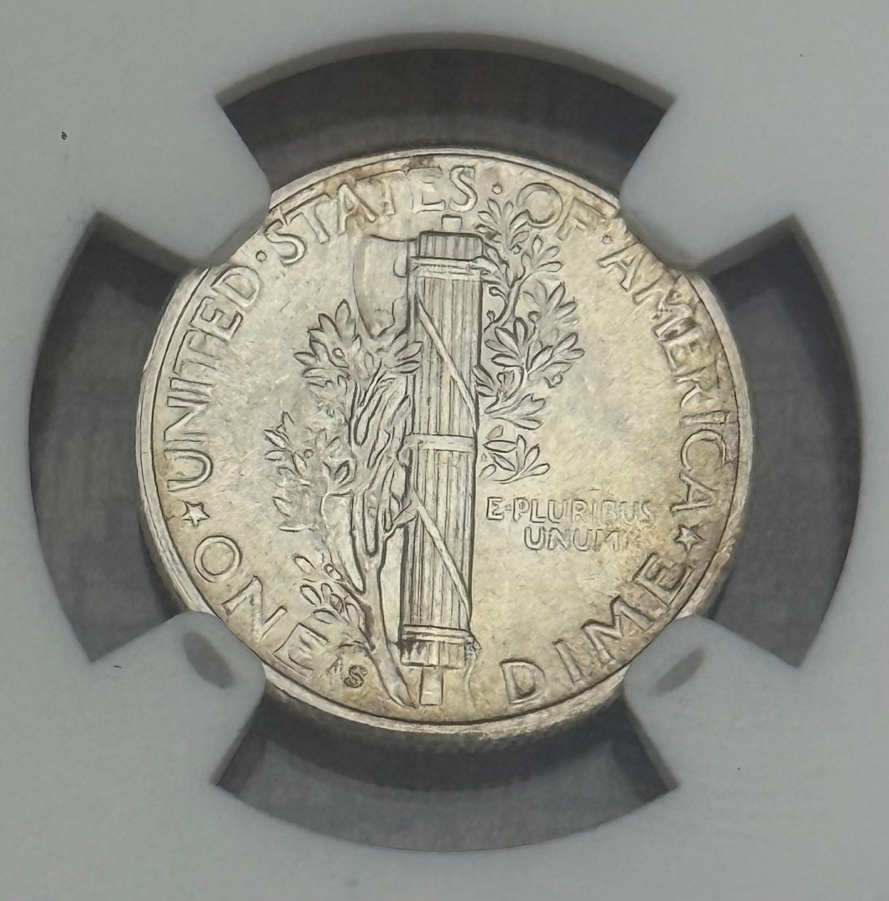 1944-S US 10c Mercury Dime NGC MS65
