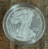 2008-W $1 US American Silver Eagle Proof Coin~Capsule, Presentation Case, Box, with COA.