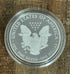2020-W $1 US American Silver Eagle Proof Coin~Capsule, Presentation Case, Box, with COA.