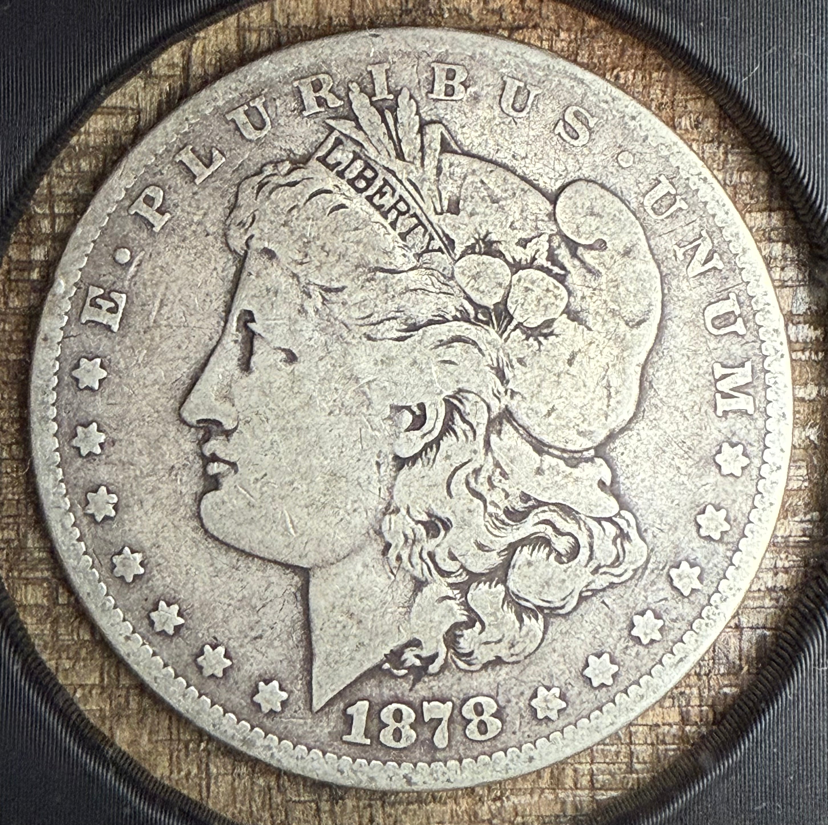 1878 $1 US Morgan Silver Dollar ~ Reverse of 79