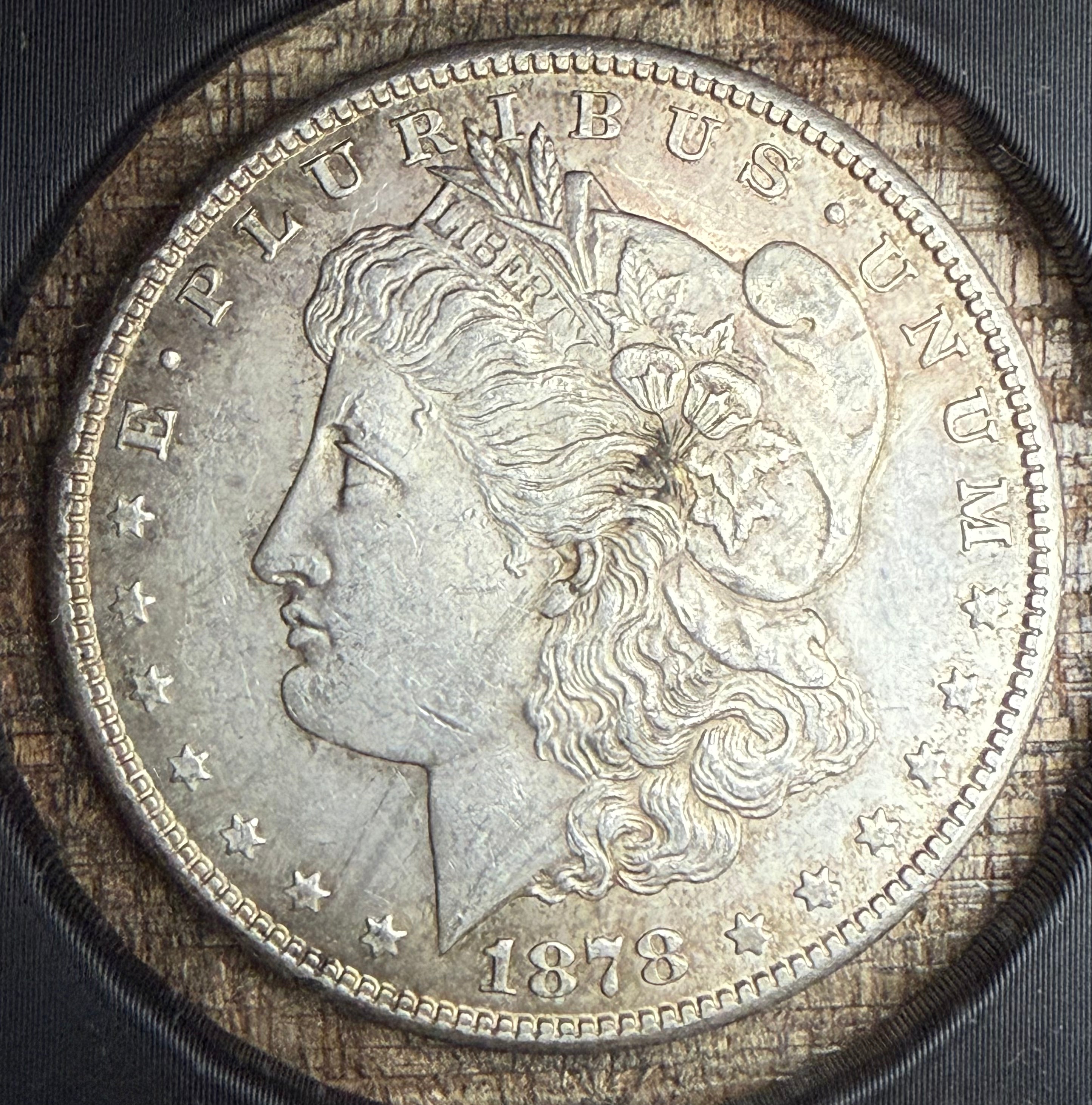 1878-S $1 US Morgan Silver Dollar