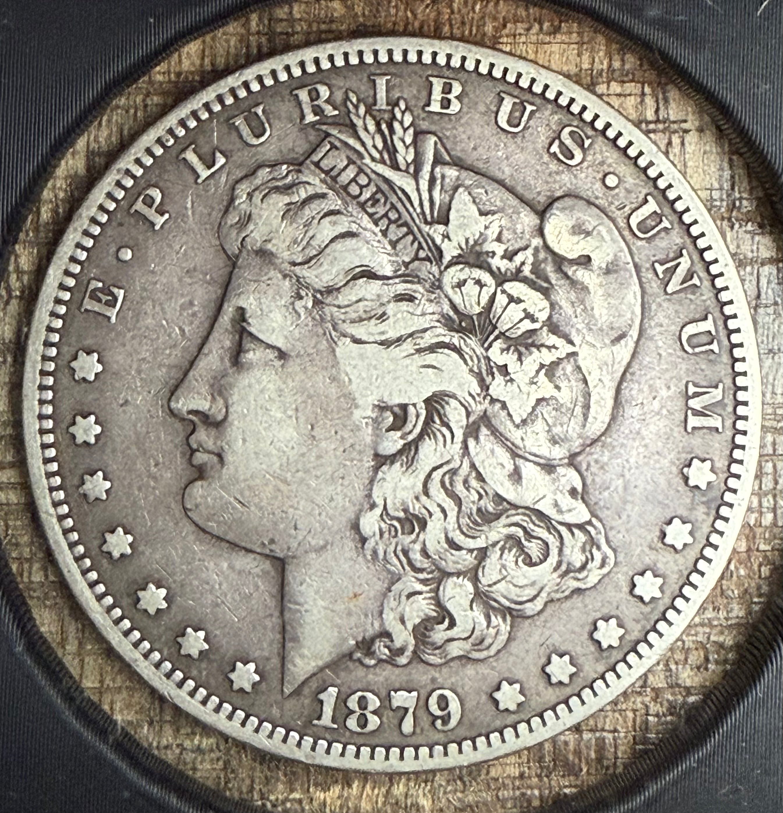 1879-S $1 US Morgan Silver Dollar ~ REV off 1878