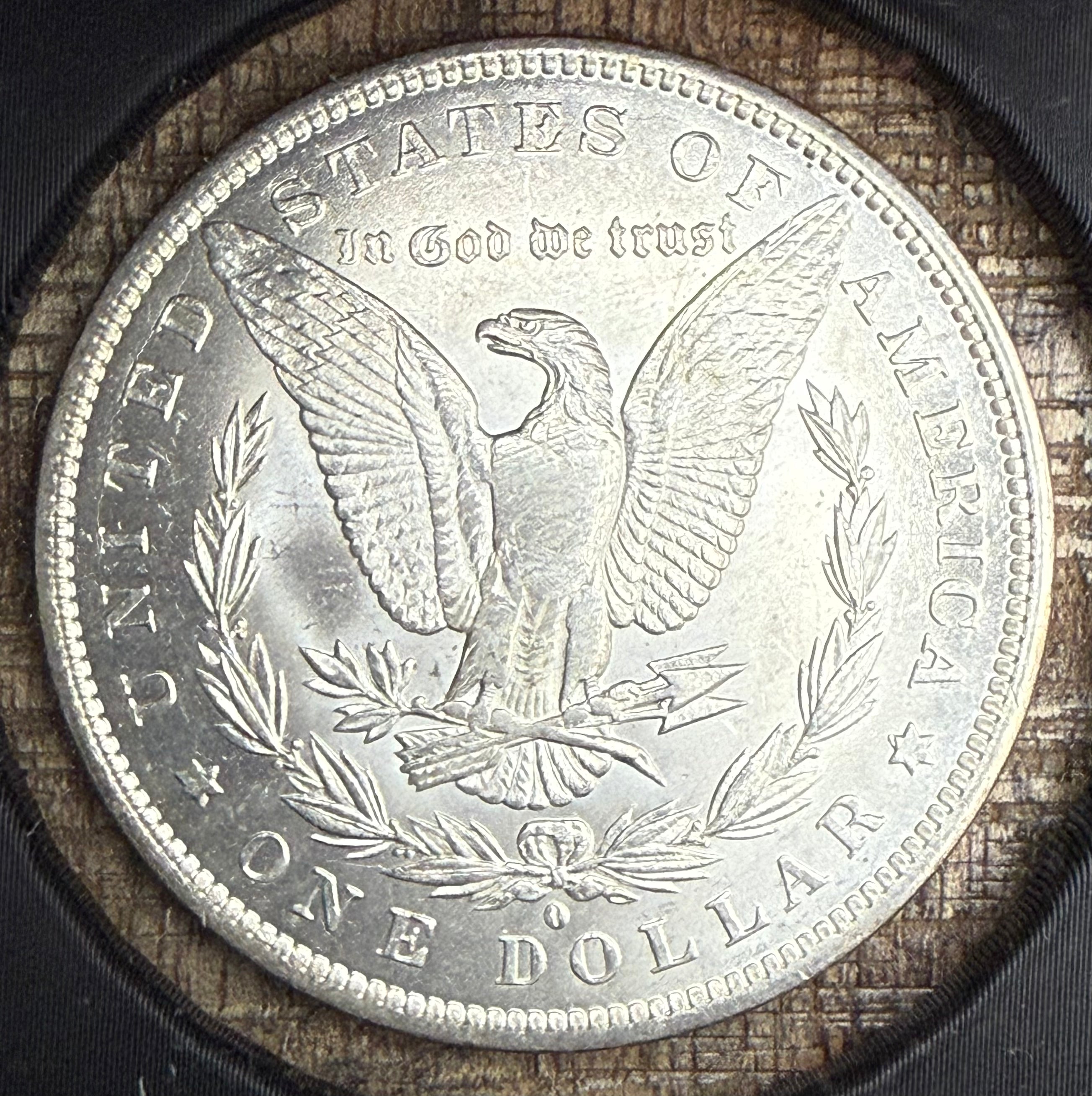 1884-O $1 US Morgan Silver Dollar