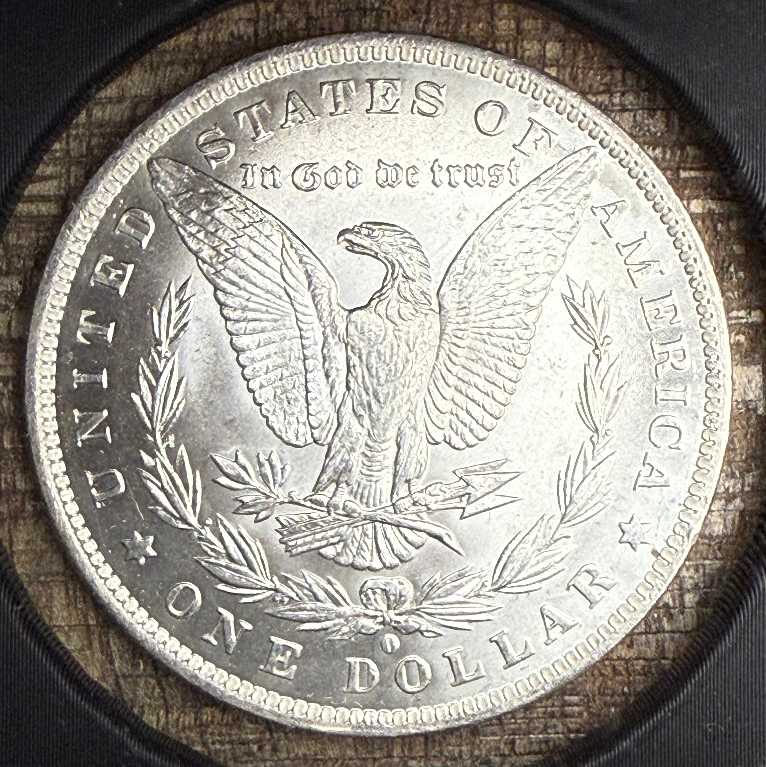 1884-O $1 US Morgan Silver Dollar