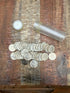 1947-S Jefferson Nickel Roll~GEM BU Rolls of 40~ All Uncirculated in Plastic Tube