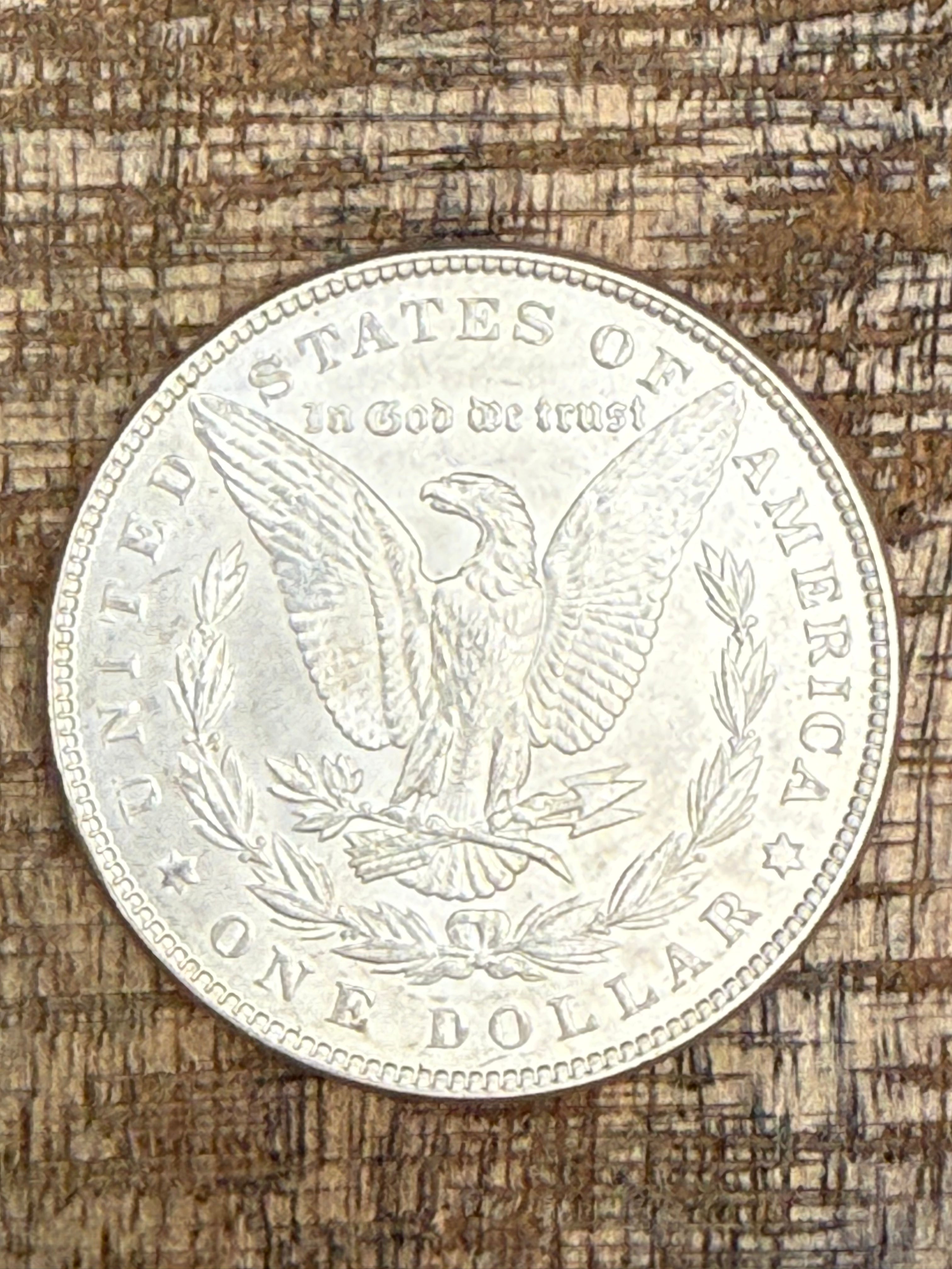 1886 $1 US Morgan Silver Dollar