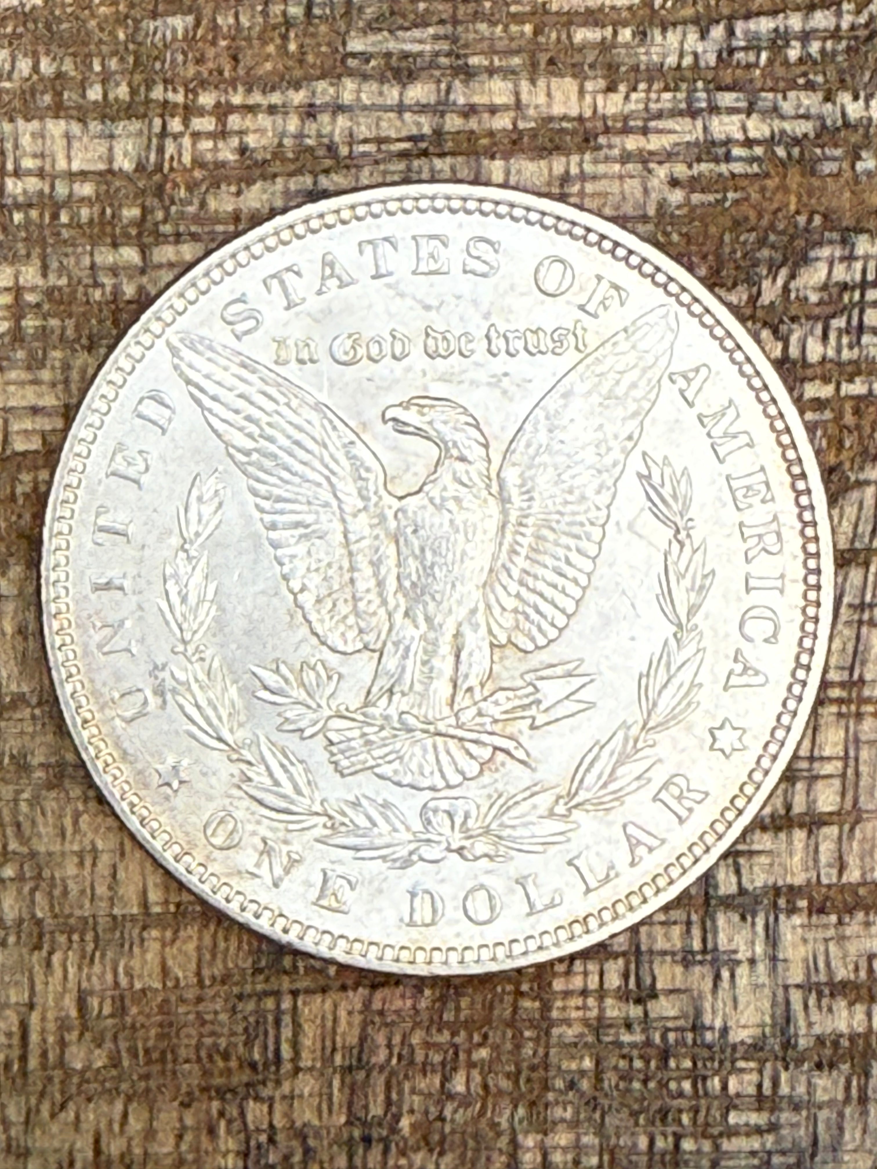 1887 $1 US Morgan Silver Dollar