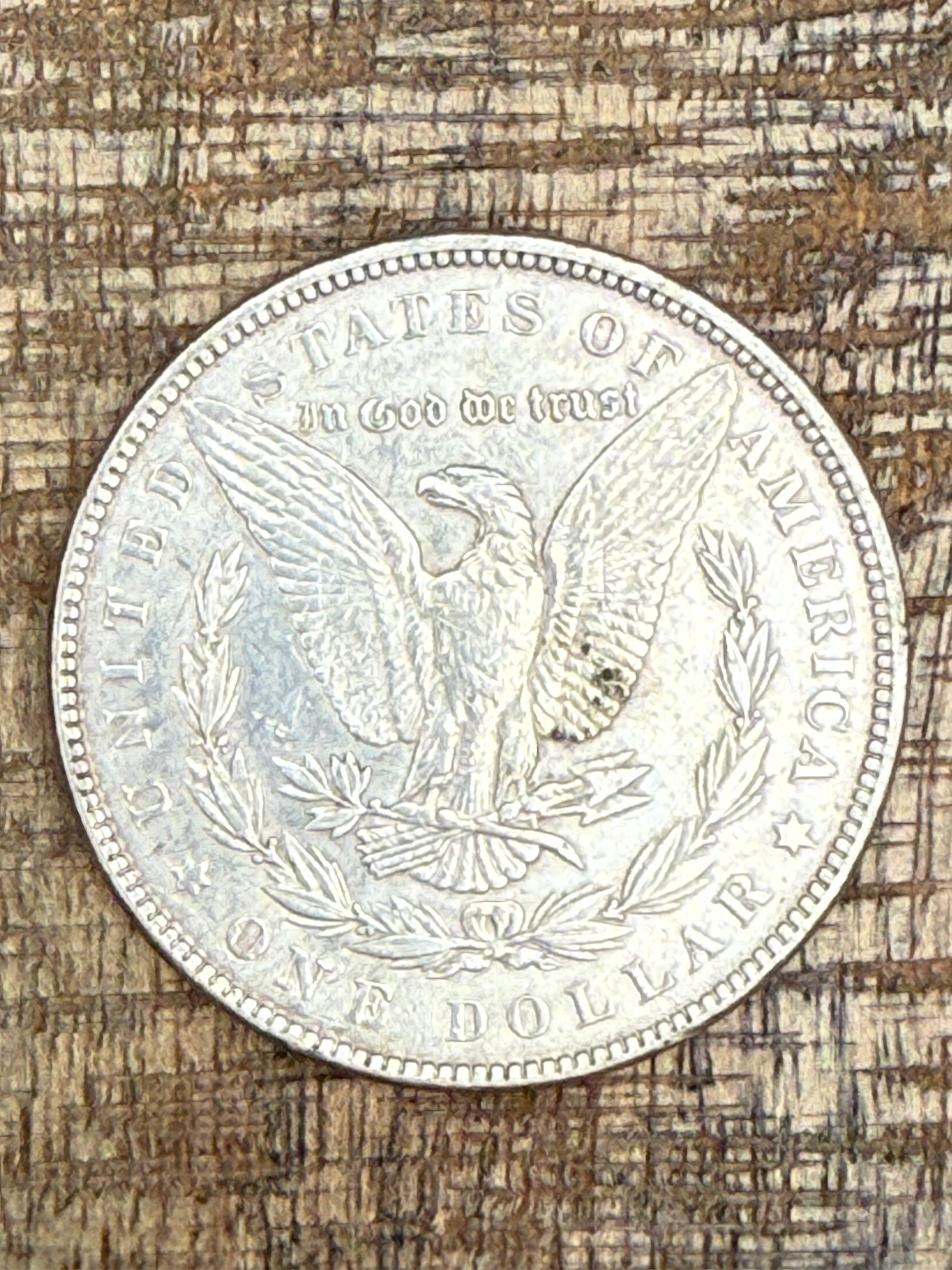1887 $1 US Morgan Silver Dollar