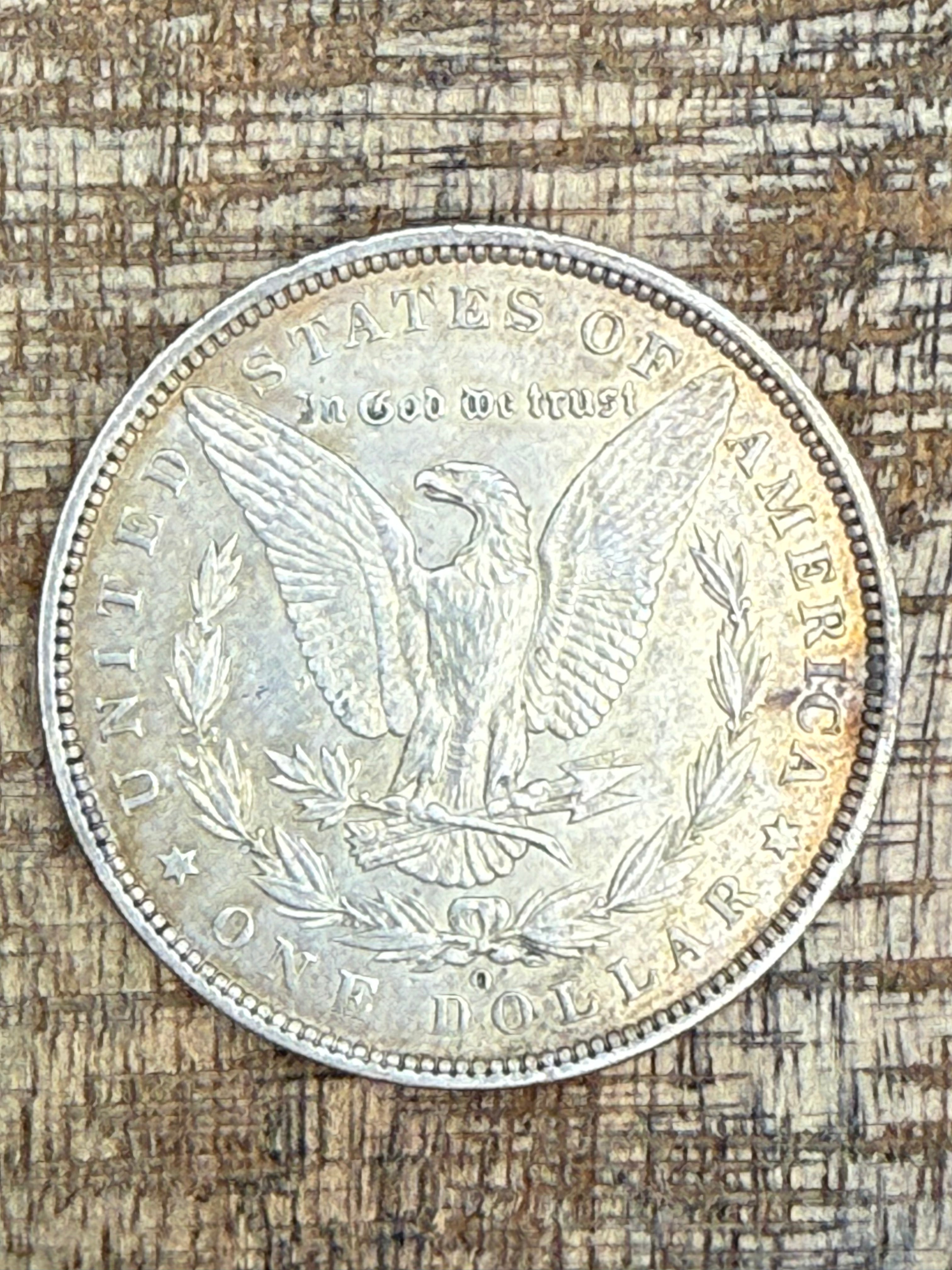 1888-O $1 US Morgan Silver Dollar