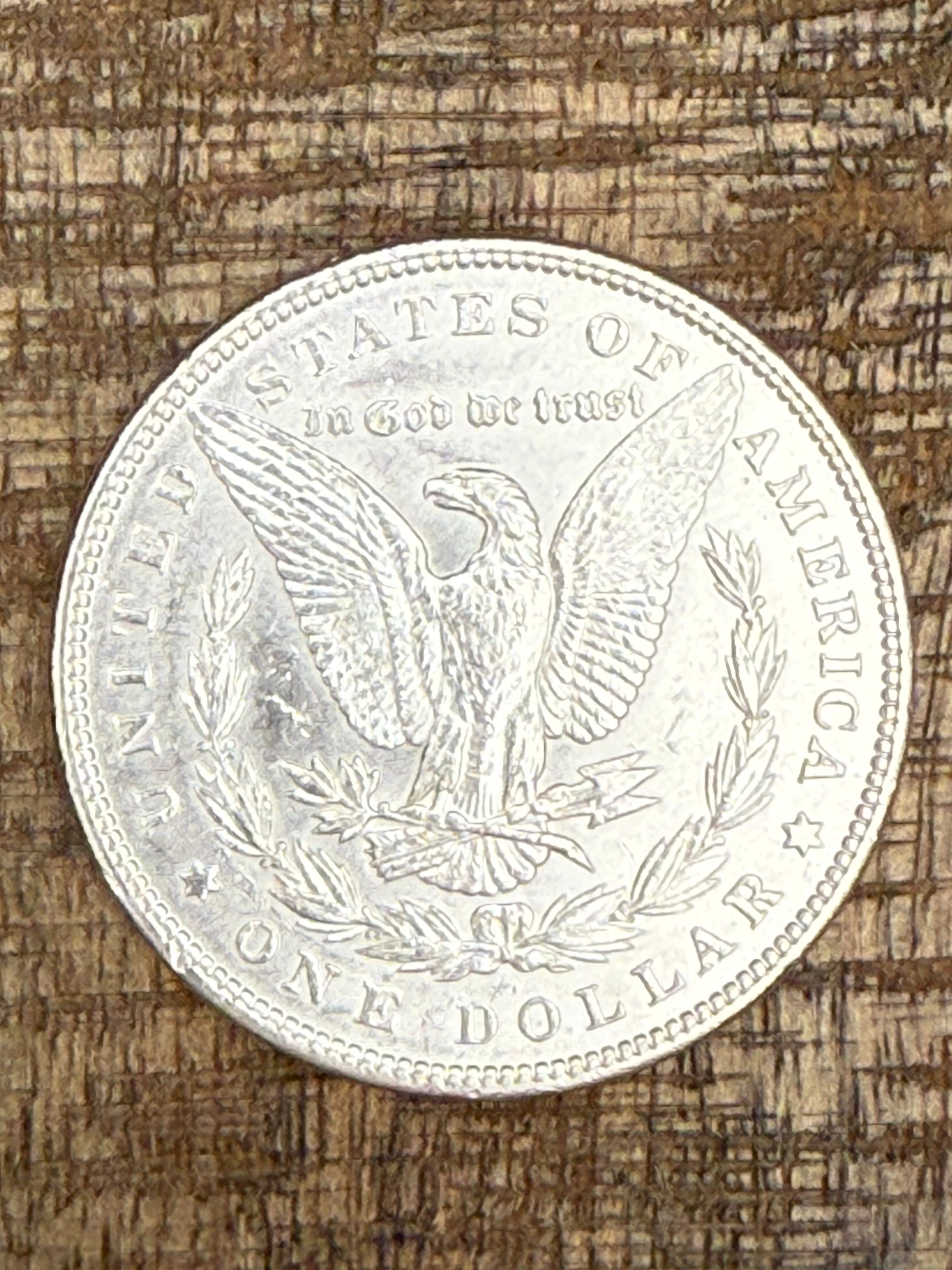 1889 $1 US Morgan Silver Dollar