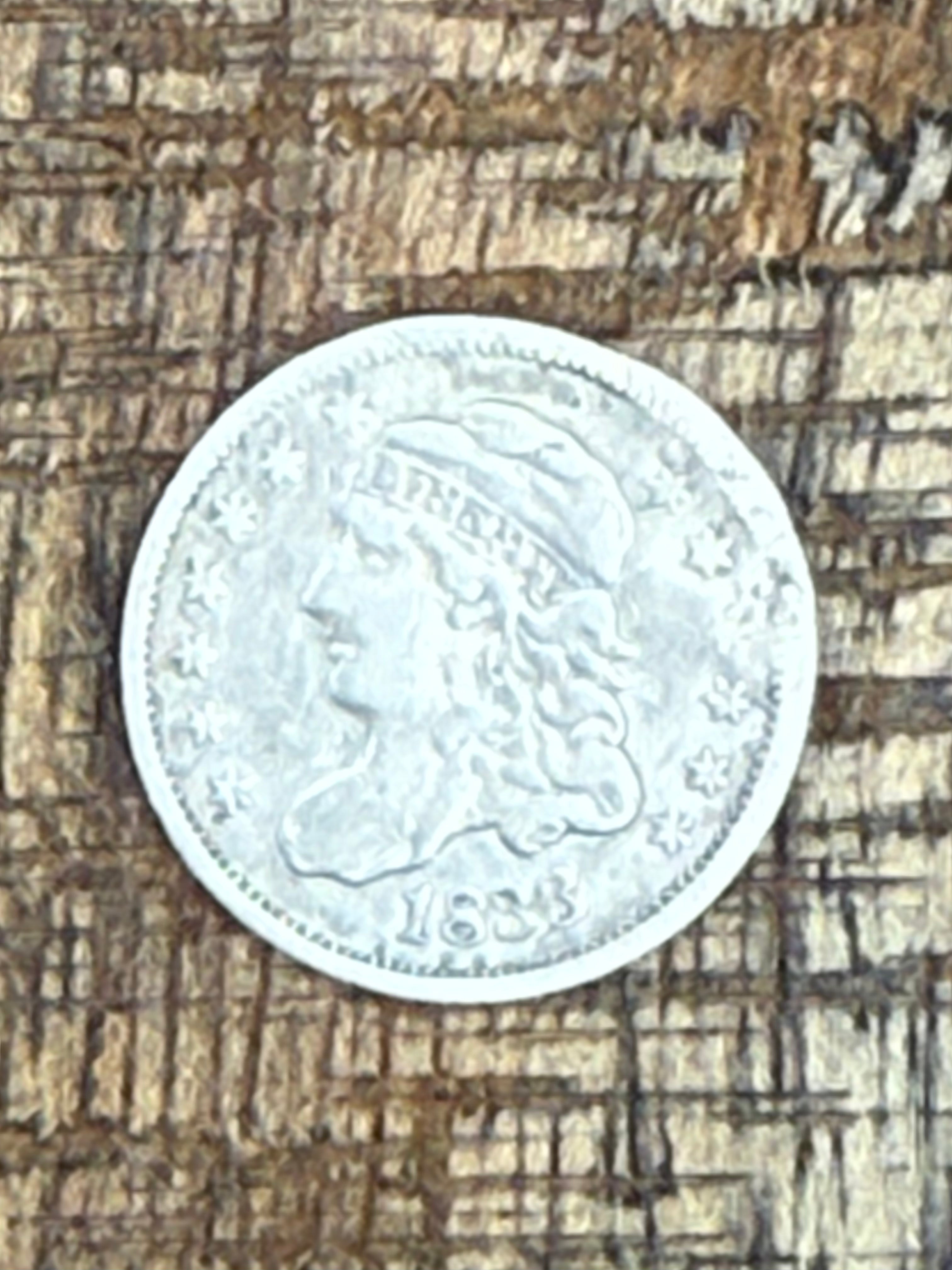 1833 5C Capped Bust Half Dime