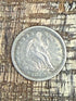 1853 5C Half Dime ~ Arrows