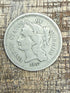 1867 3CN US Three Cent ~ Nickel