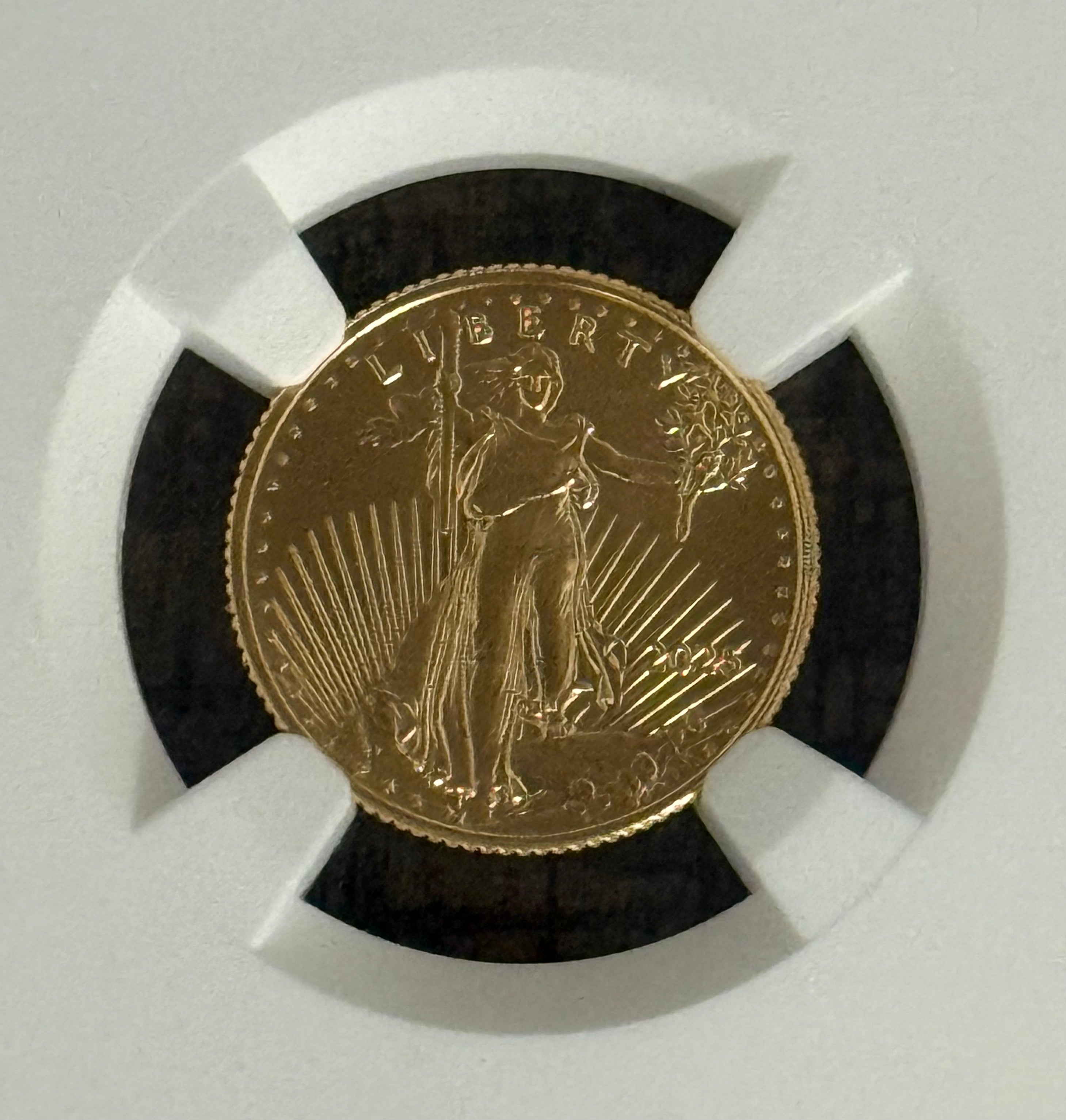 2025 $5 American Gold Eagle 1/10 oz ~ NGC MS70 ~ First Releases