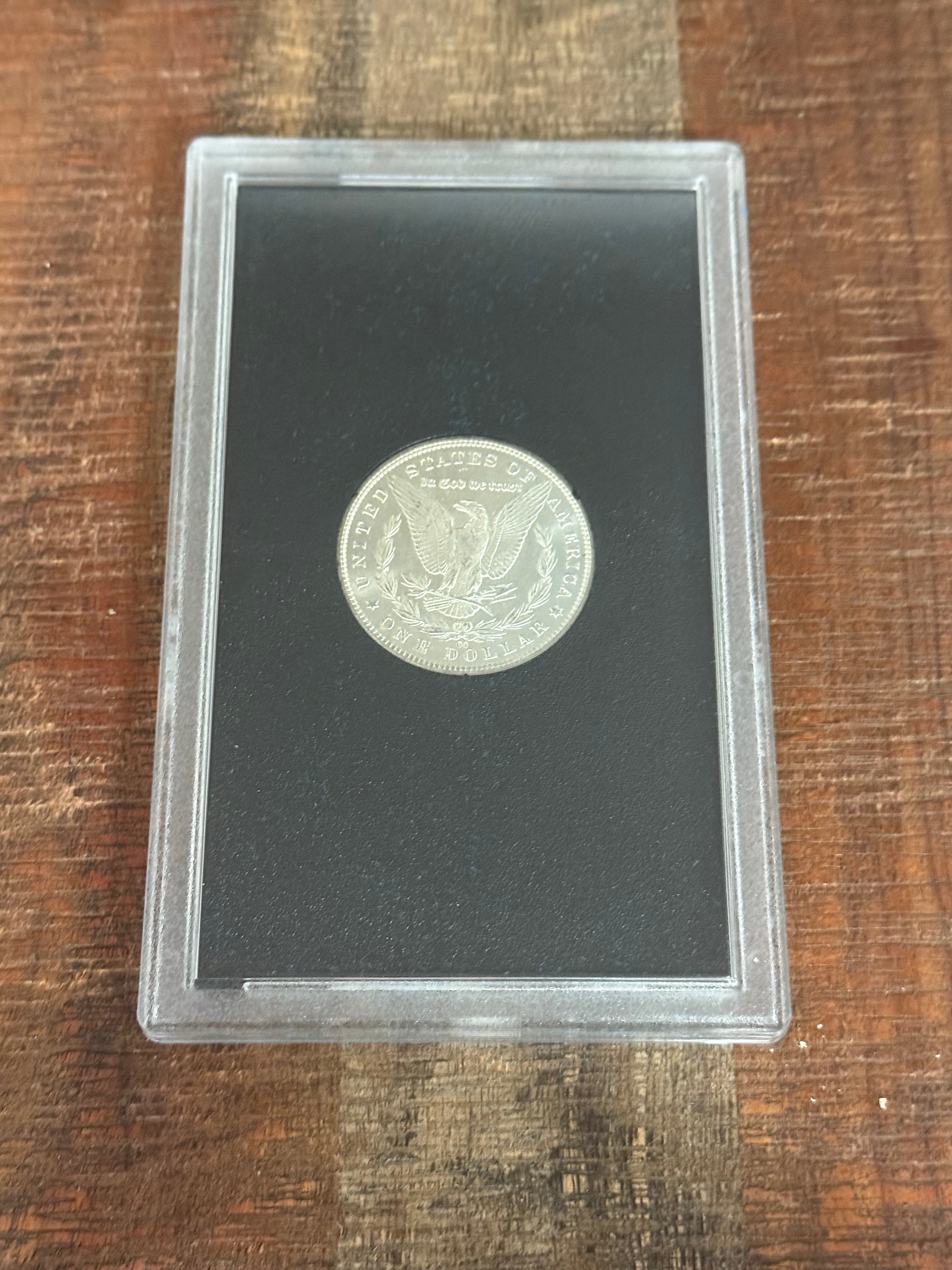 1883-CC $1 US Morgan Silver Dollar GSA Carson City ~ VAM 4