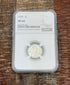 1943 1c US Lincoln Wheat Cent NGC MS66