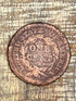 1C US Large Cent ~ Harshly Cleaned ~ Unreadable Date
