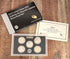 2012 US Mint America the Beautiful Quarters Silver Proof Set in OGP with COA